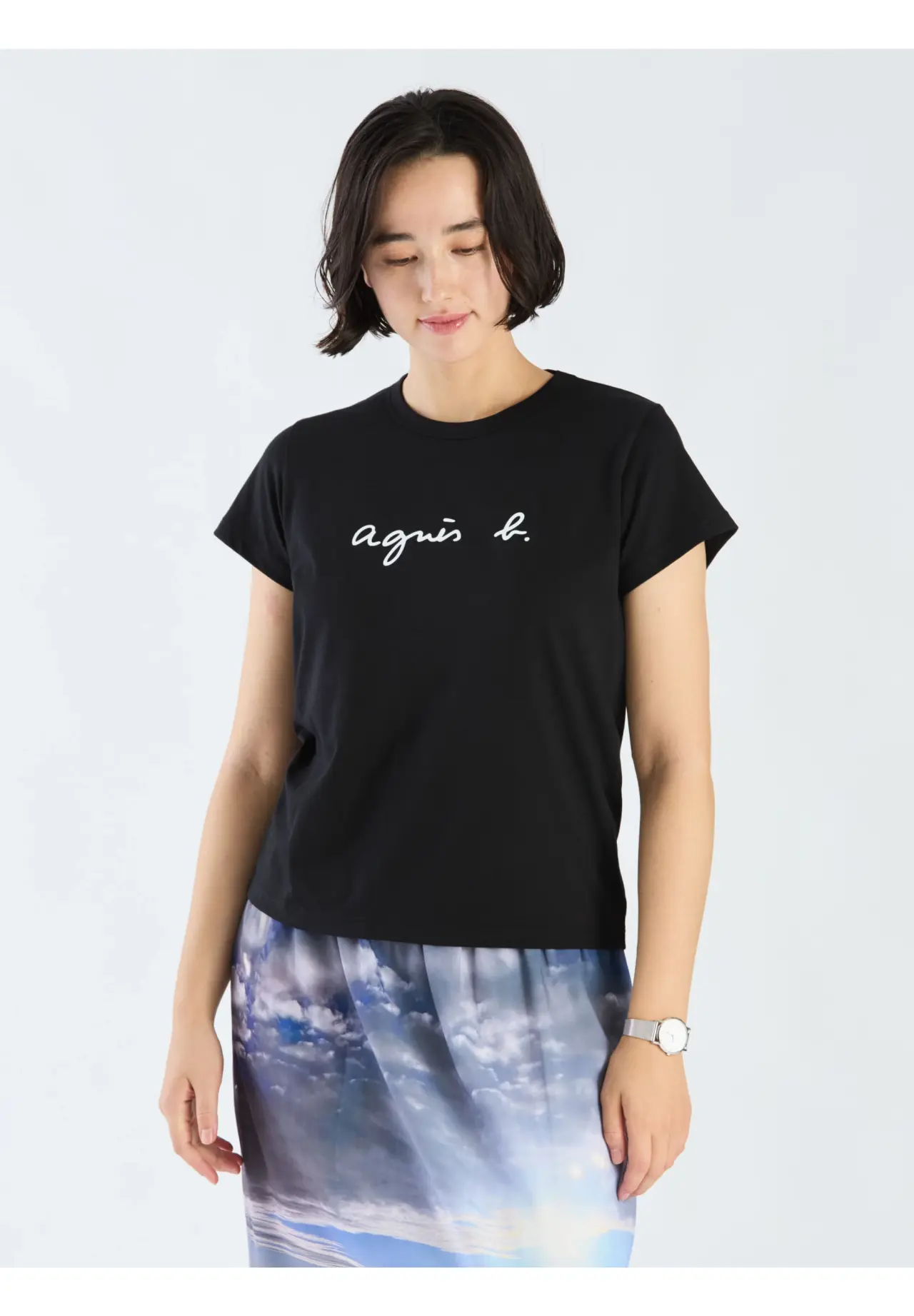 ”Brando” logo printed cotton short-sleeved T-shirt