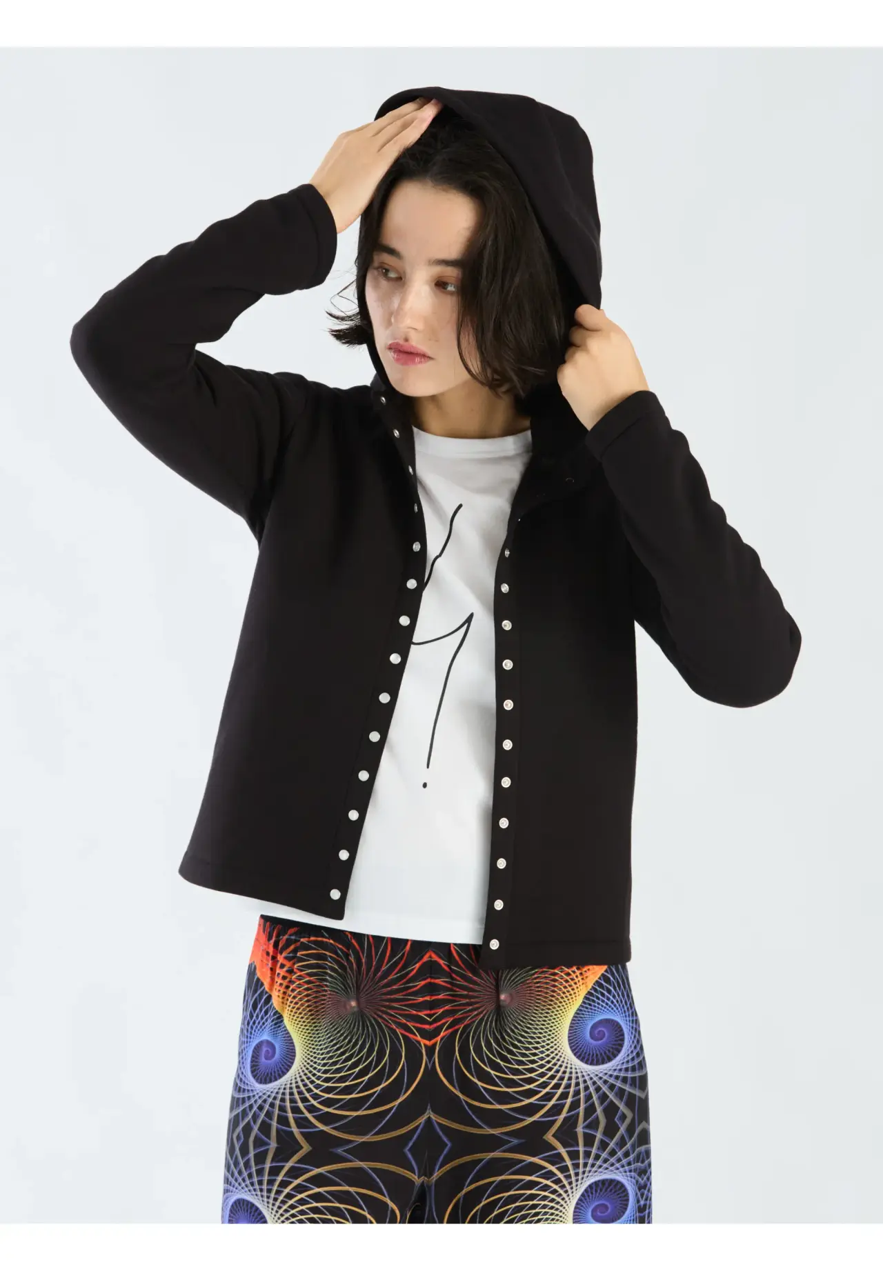 M001 CARIDGAN 连帽开衫