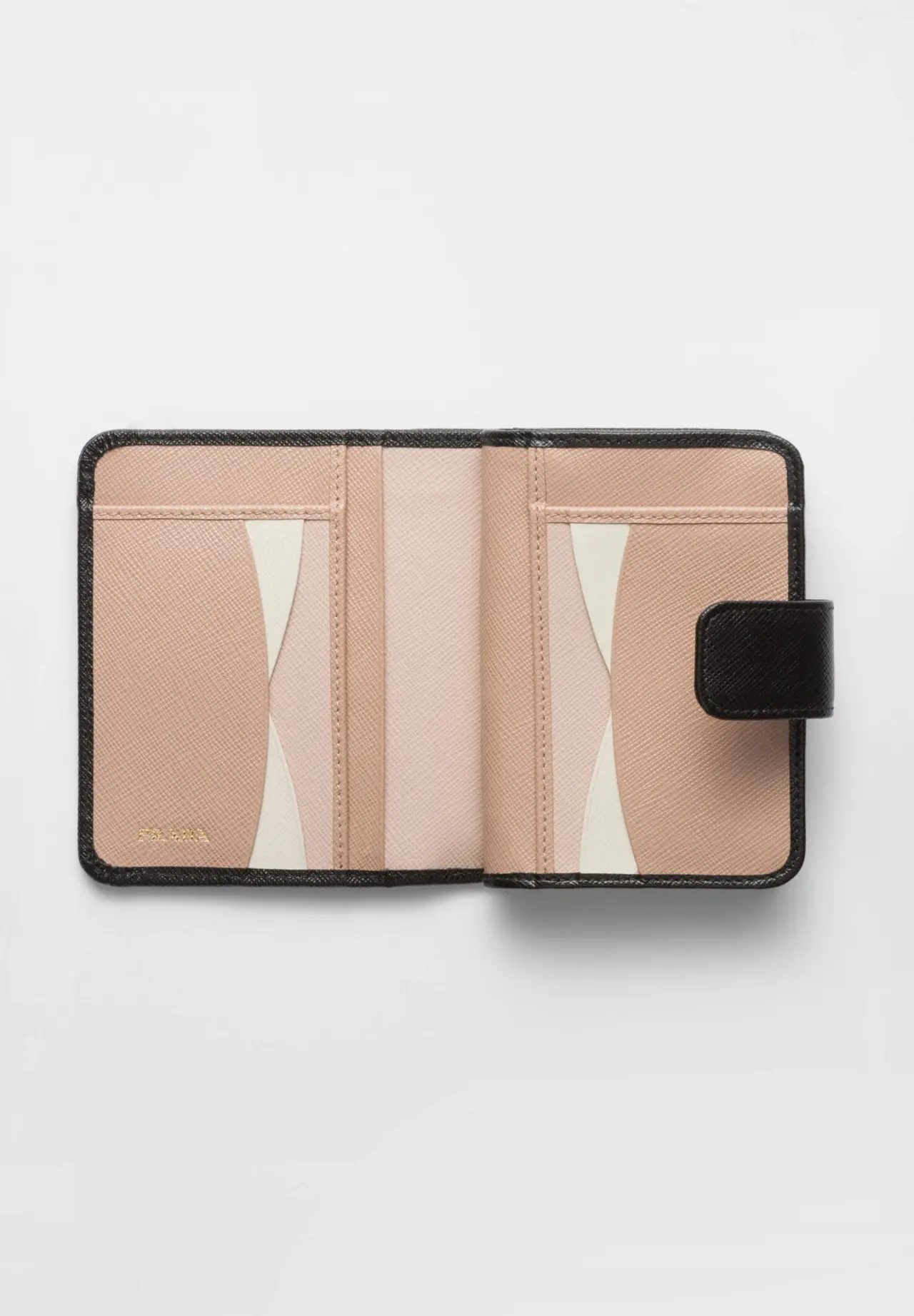 Small Saffiano Leather Wallet 1ML018 ZLP
