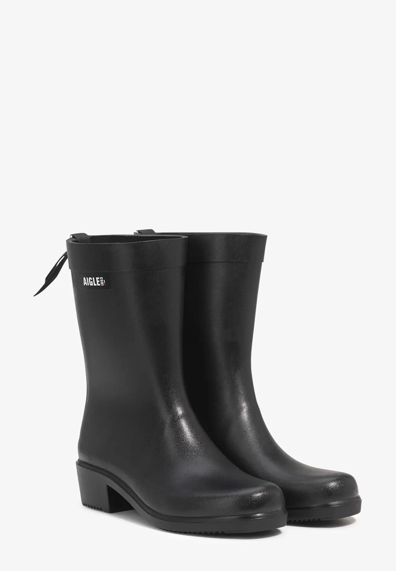 Milica Mid Rubber Boots / Platform Mid Boots
