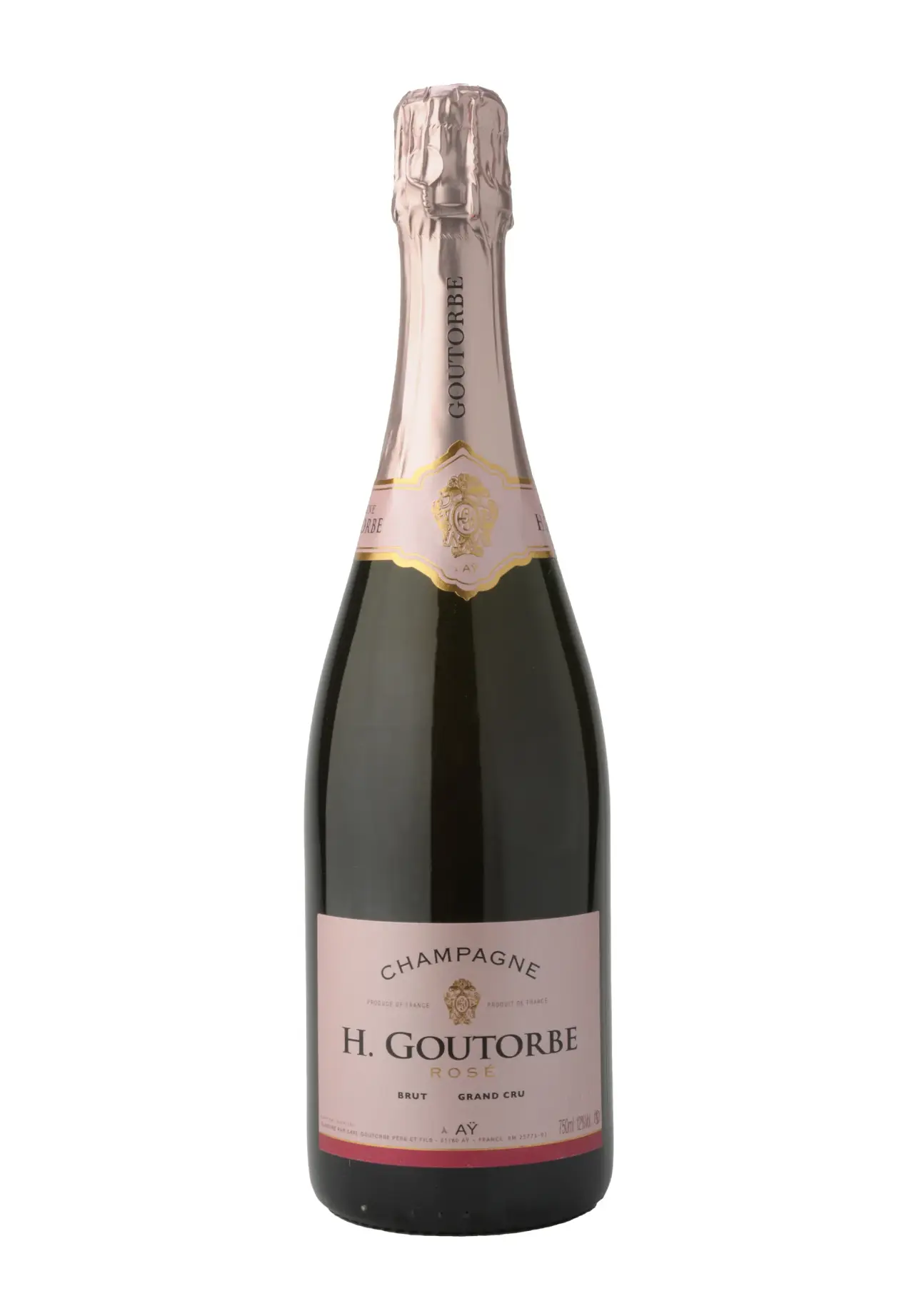 HENRI GOUTORBE ROSE BRUT GRAND CRU 750ml