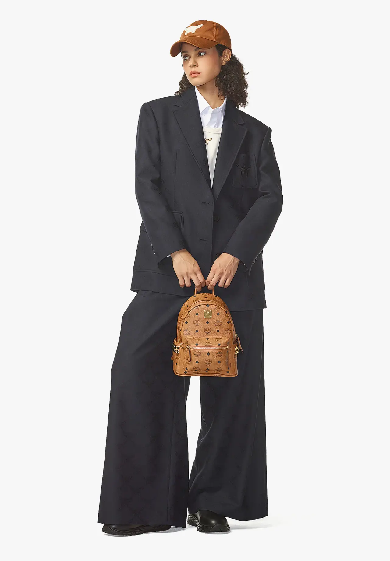 Stark Side Studs Backpack in Visetos