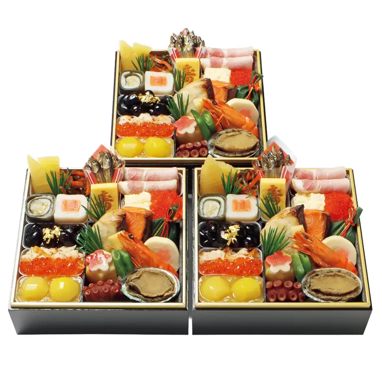 Japanese Style Ryotei Individual Portion Osechi (3 Servings)