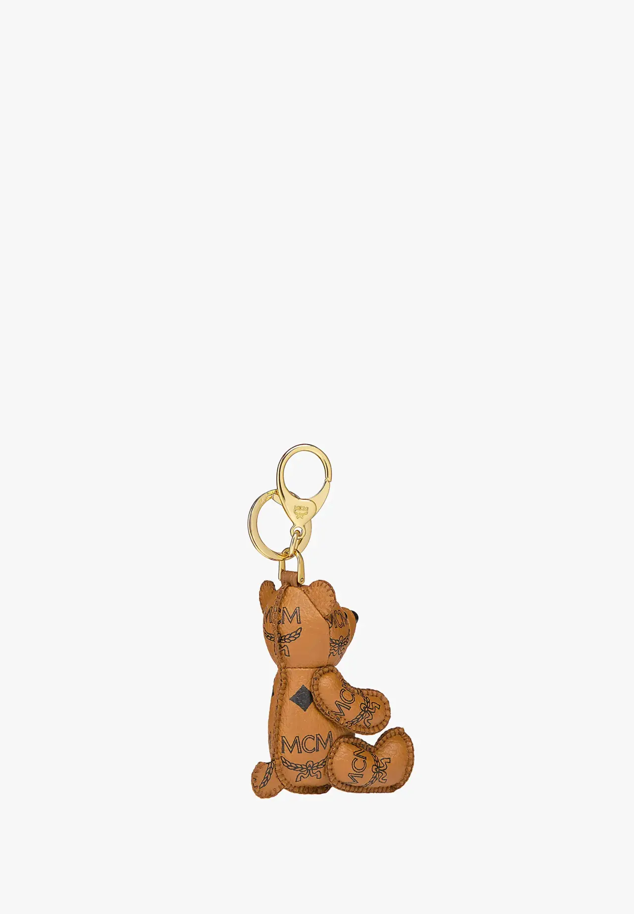 MCM Park Bear Charm in Visetos