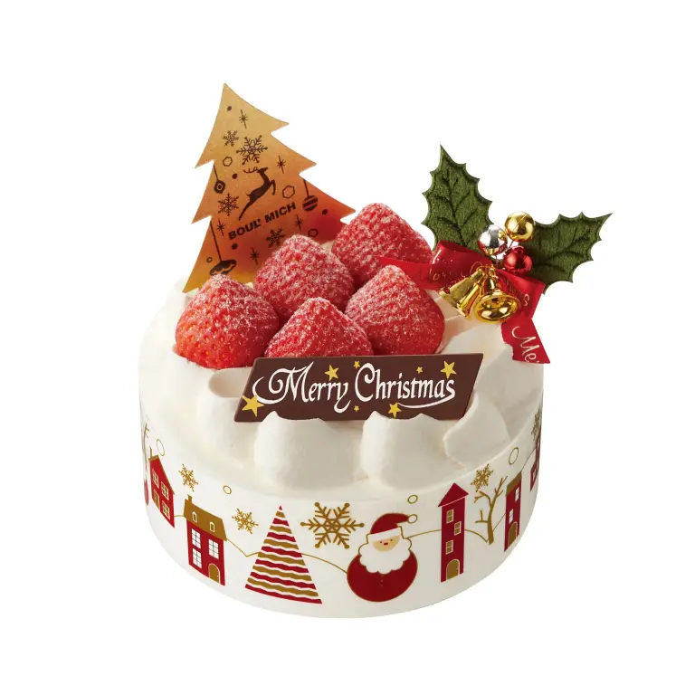 Christmas Strawberry Shortcake