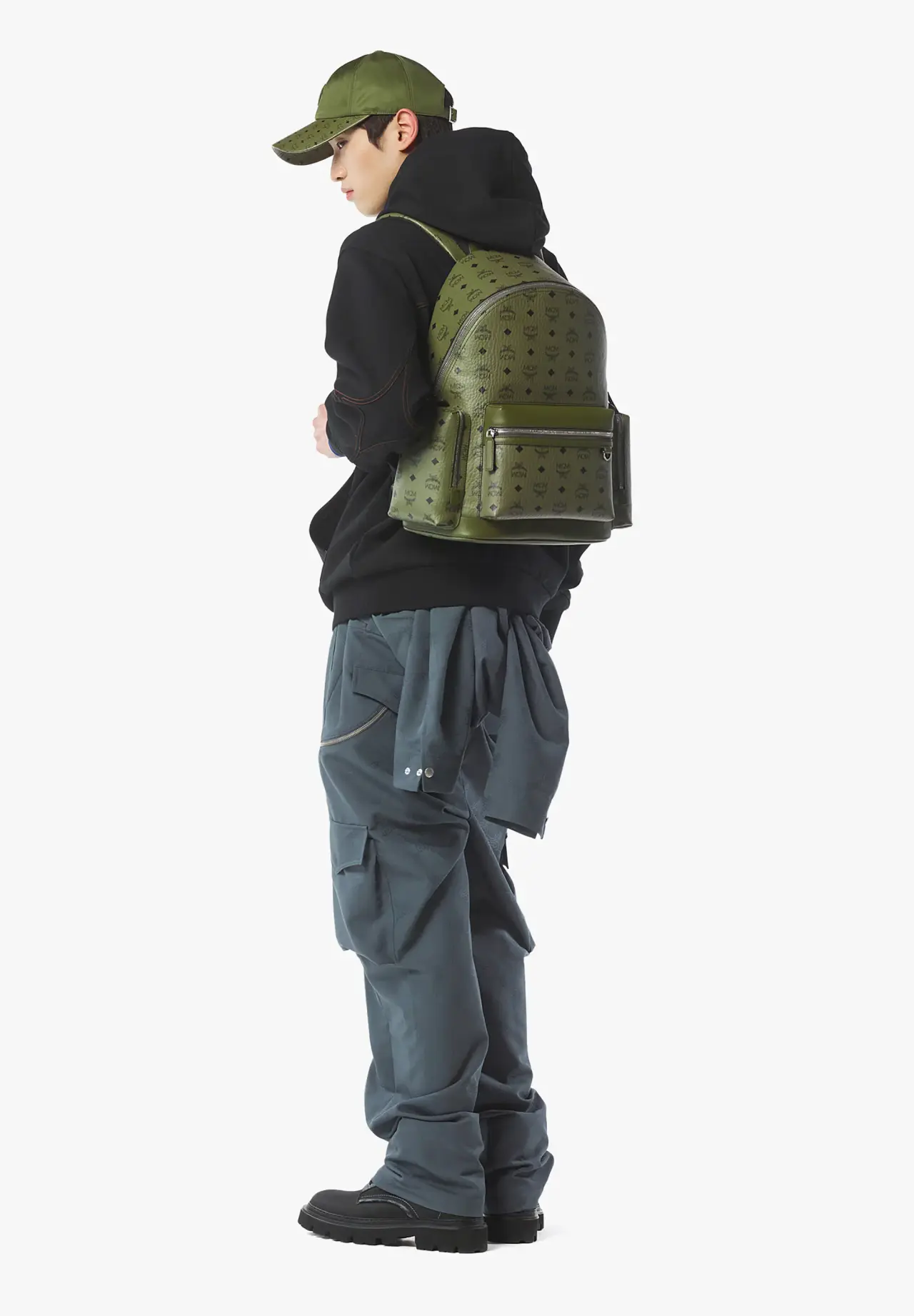 Stark Side Studs Backpack in Visetos