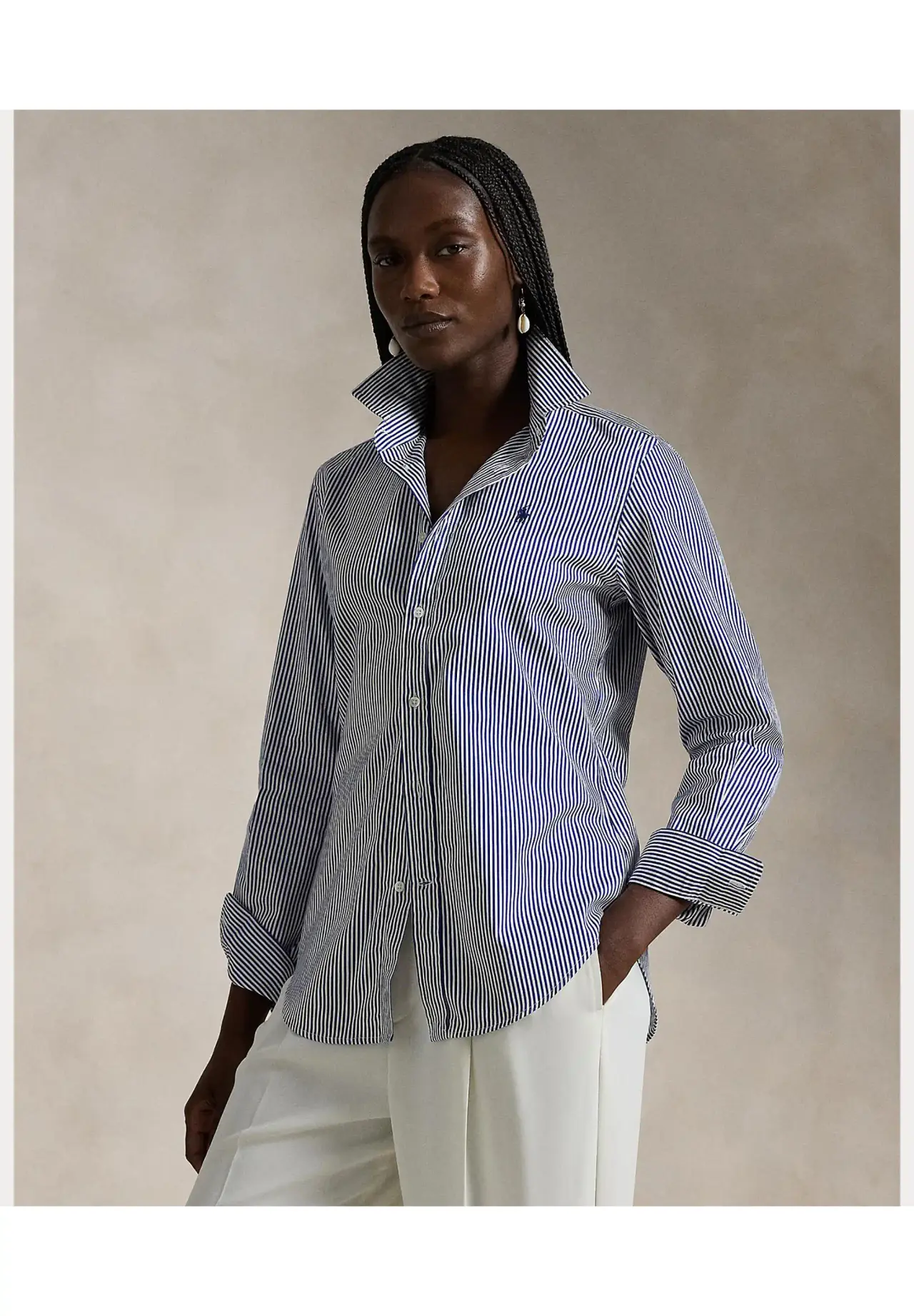 POLO RALPH LAUREN 条纹棉质衬衫