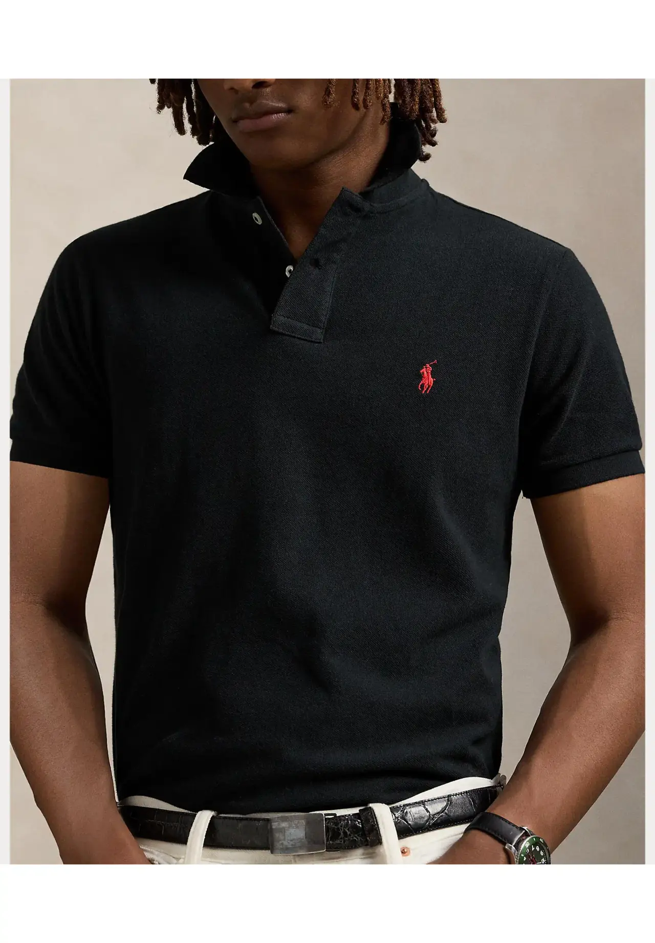 POLO RALPH LAUREN Iconic Mesh Polo Shirt | Matsuya Ginza