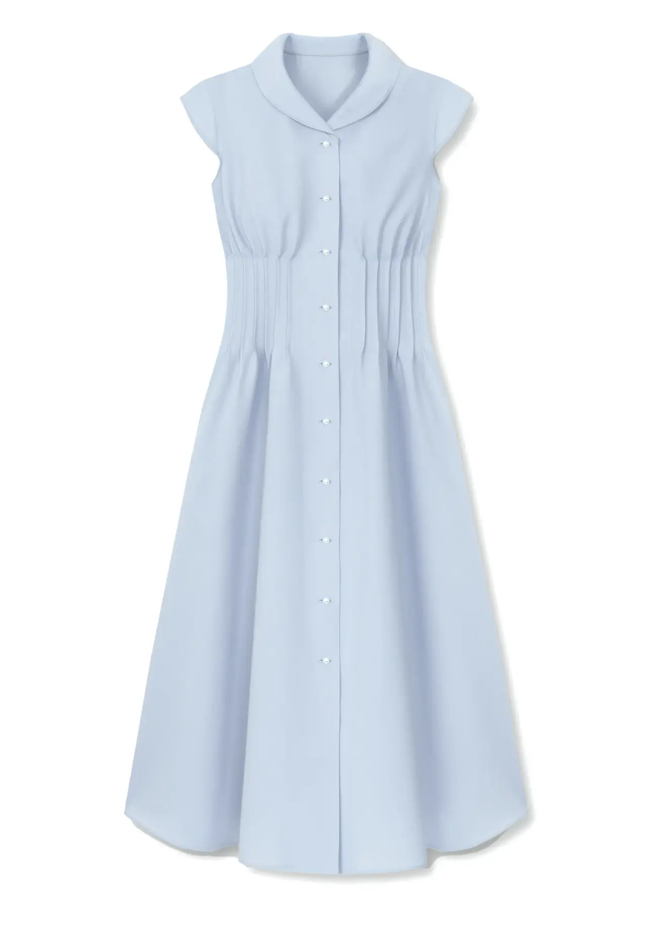 Elegant Tuck Dress