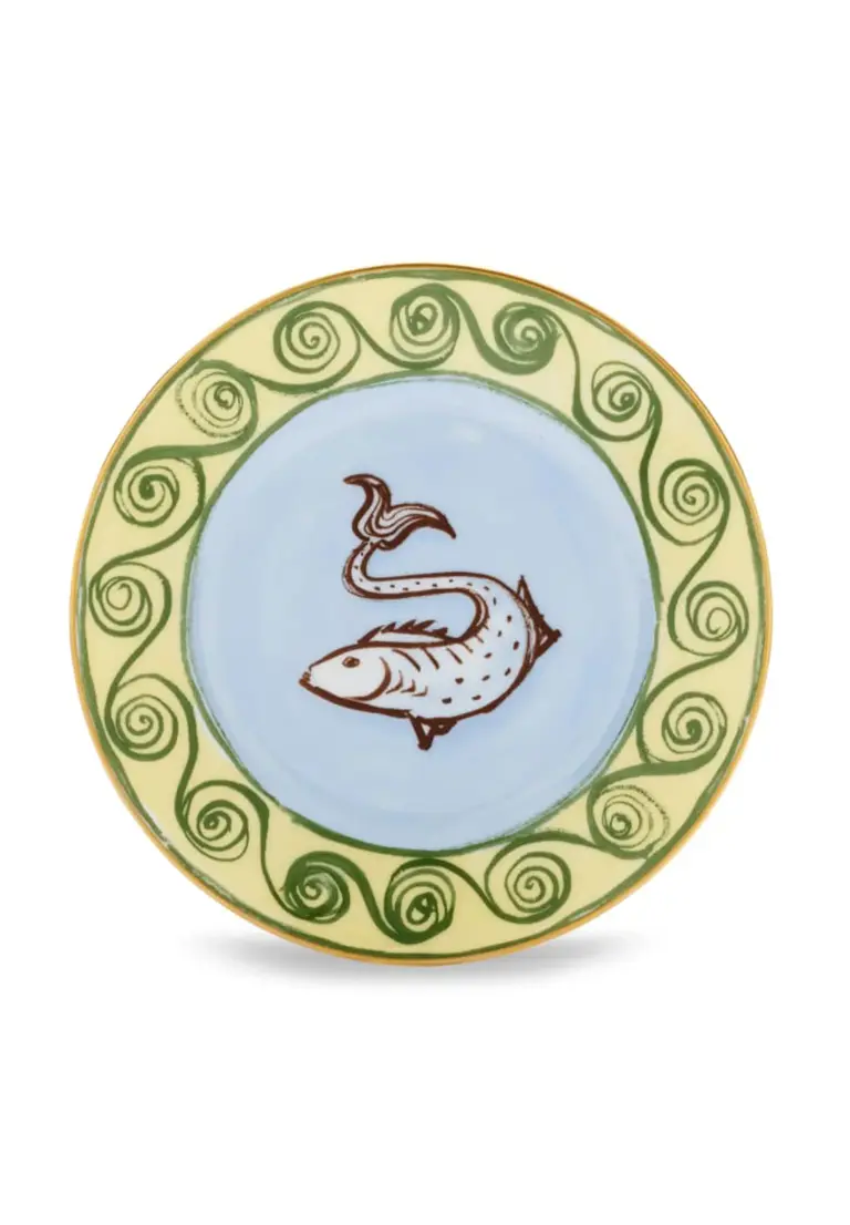 Plate 16cm Light Blue