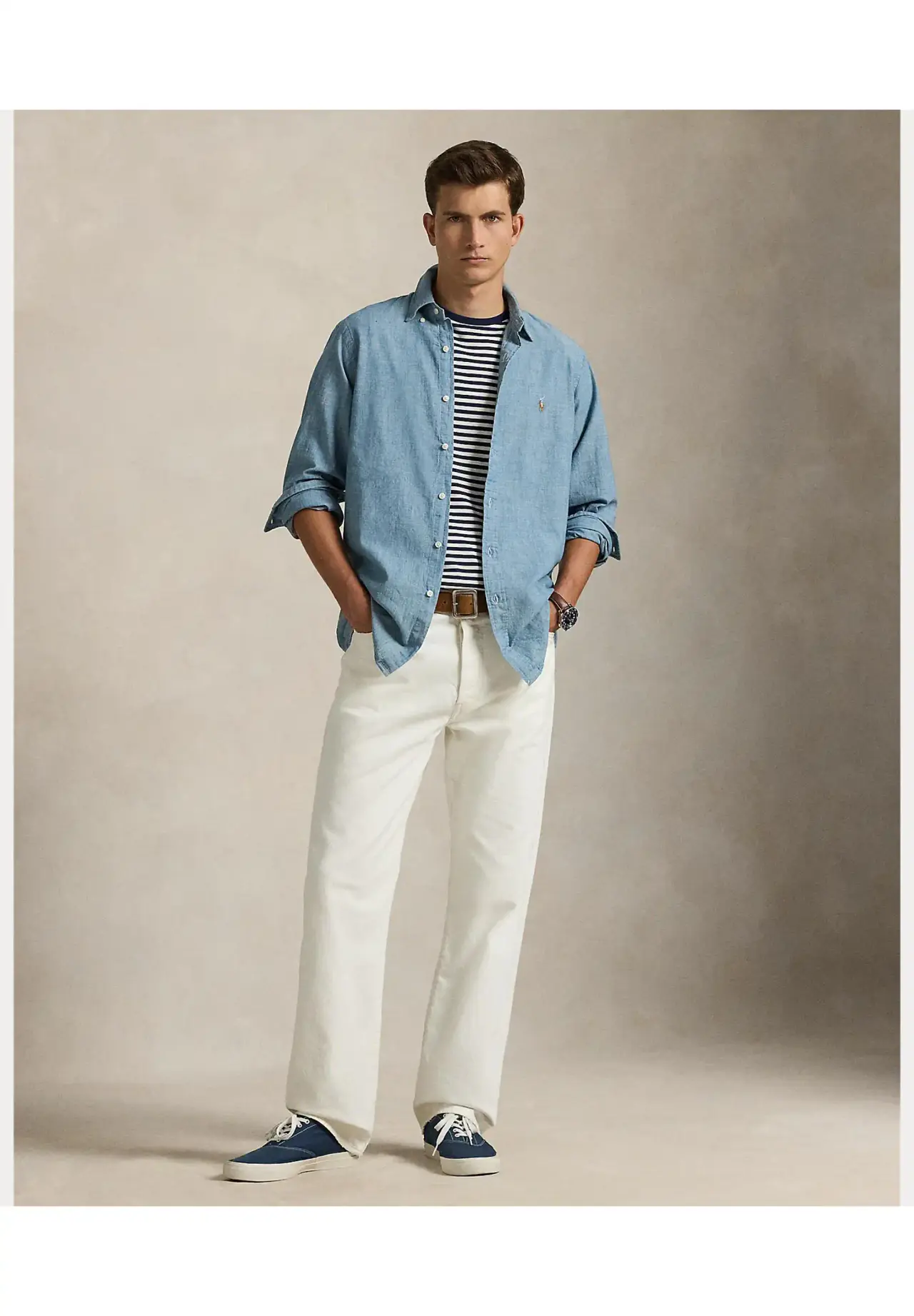 POLO RALPH LAUREN クラシック フィット シャンブレー シャツ