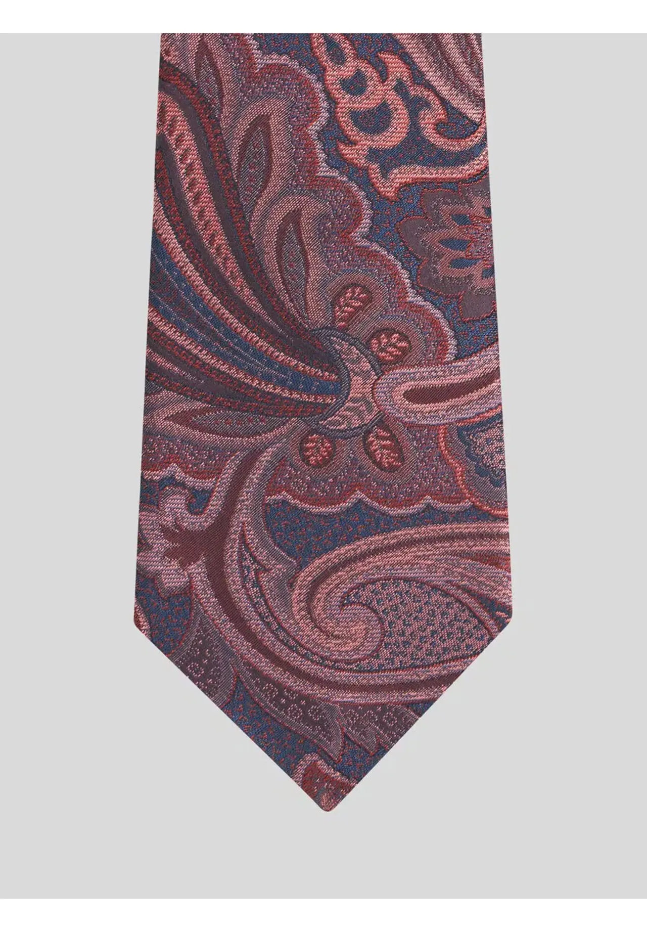  Paisley Motif Silk Jacquard Tie