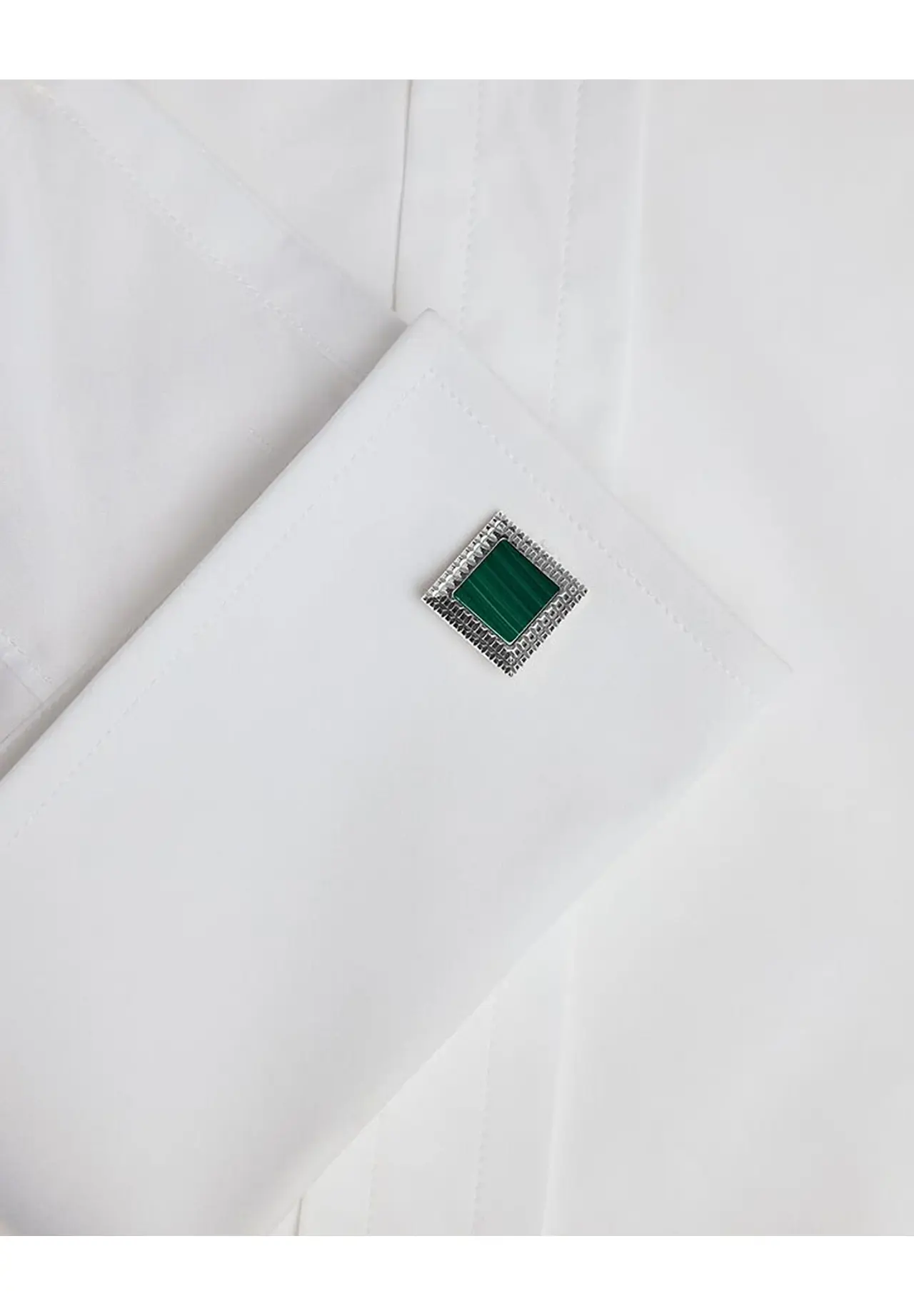 CUFFLINKS HOBNAIL SQUARE MALA, TU