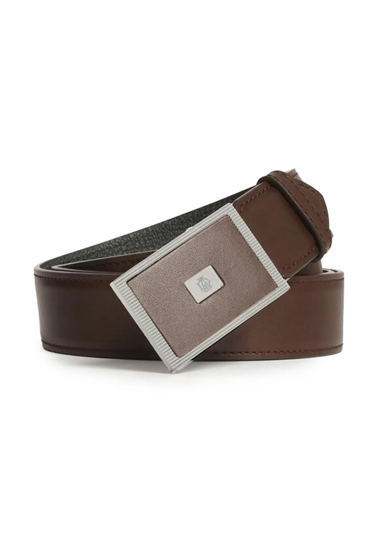 32MM AUTOMATIC LEAD BUCKLE SMOOTH LEATHER BELT, R