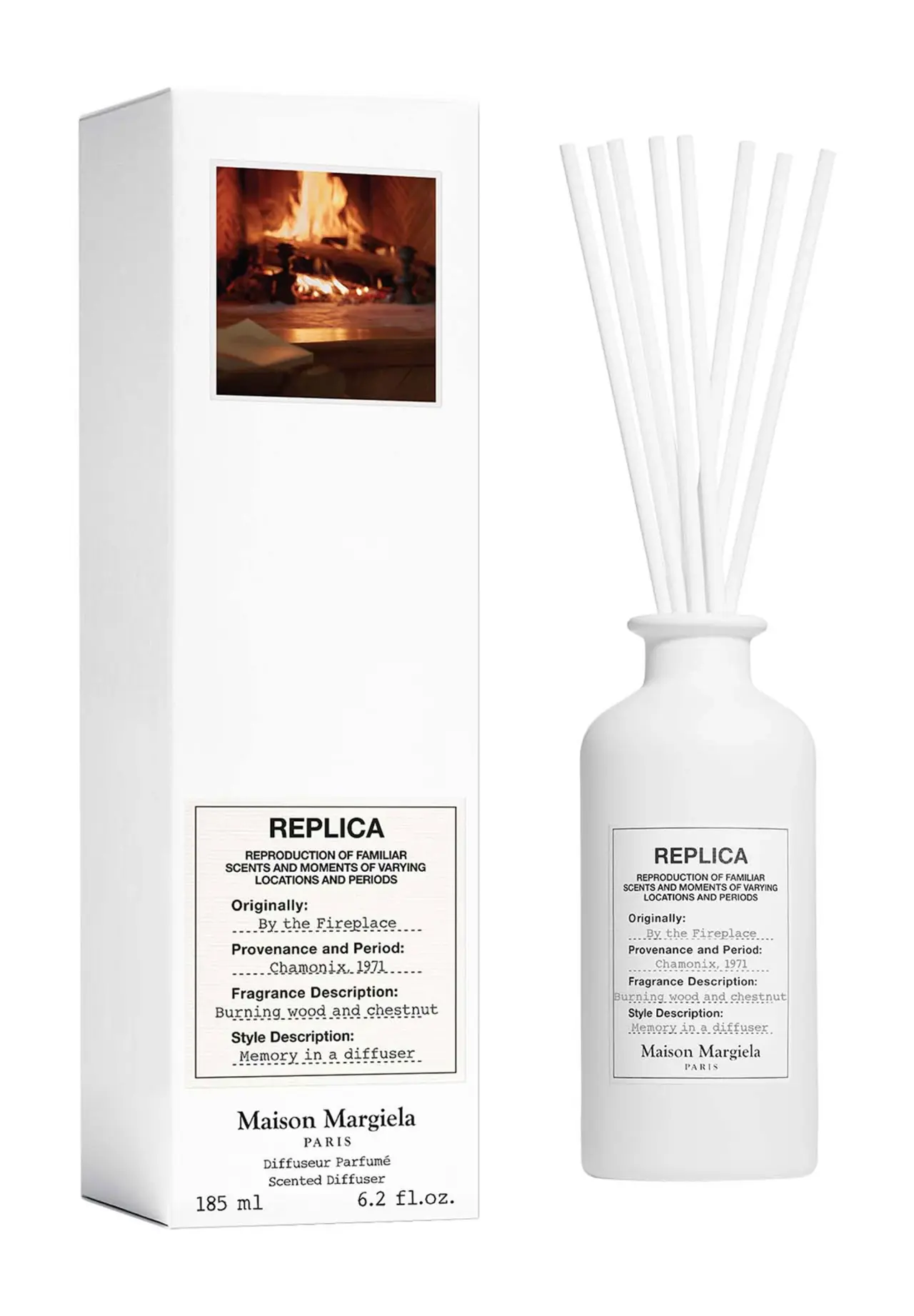 Maison Margiela REPLICA ディフューザー 185ml レプリカ ディフューザー バイ ザ ファイヤープレイス 185ml | Matsuya
