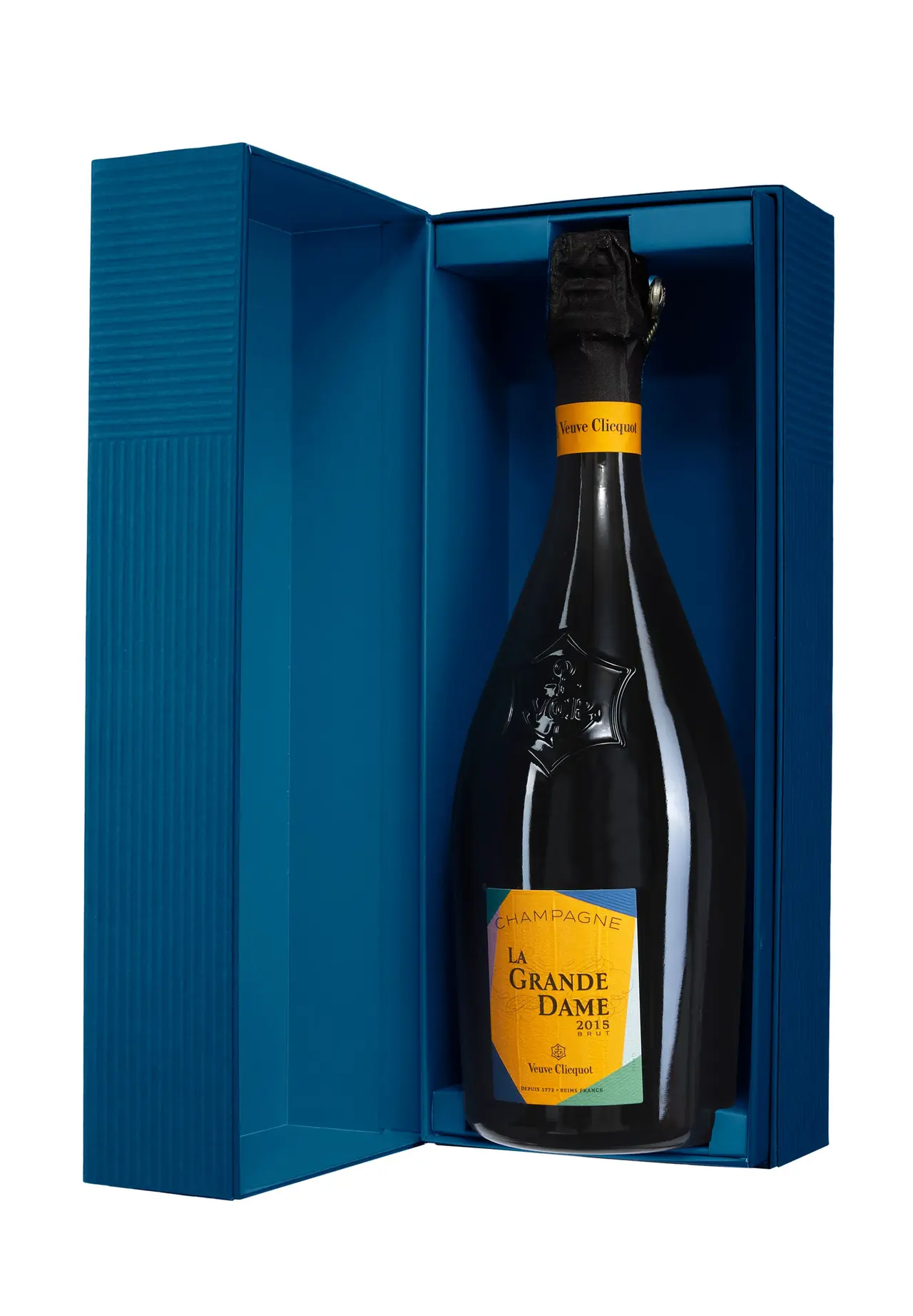 Veuve Clicquot La Grande Dame 2015 × Paola Paronetto - Blu Scuro