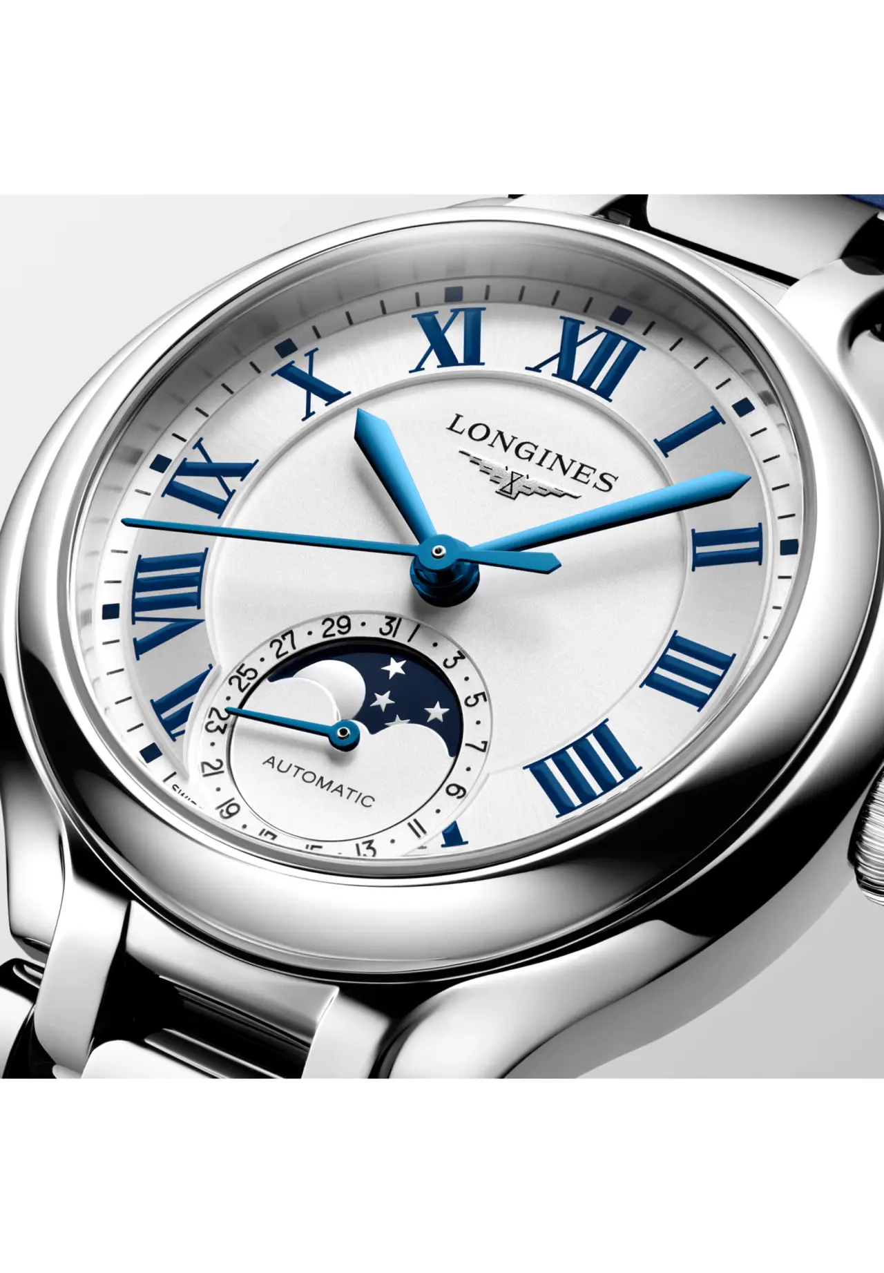ロンジン プリマルナ ムーンフェイズ 34mm