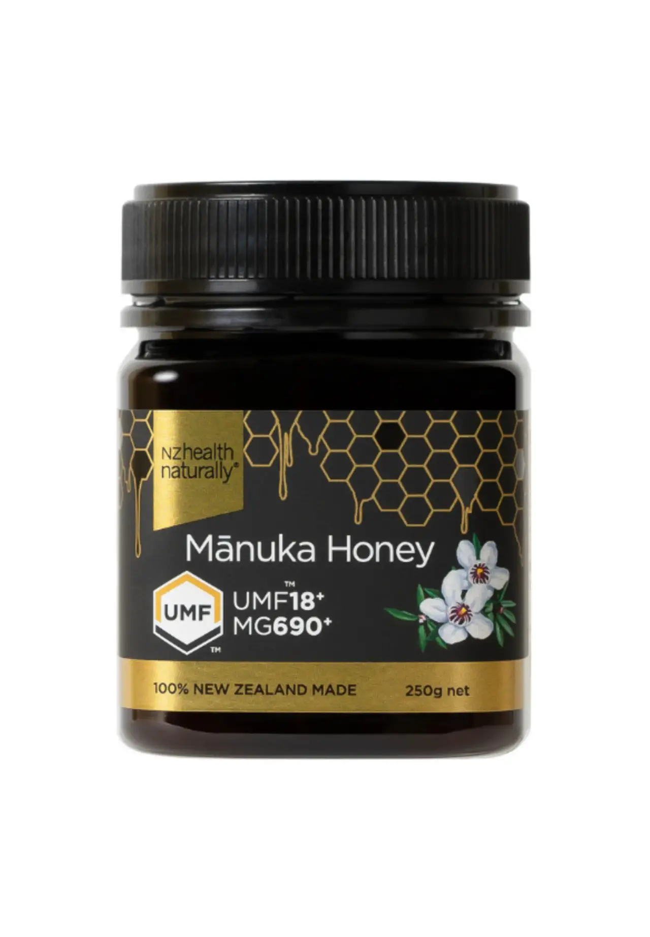 Manuka Honey UMF18+ (MG690+) Product of New Zealand 250g