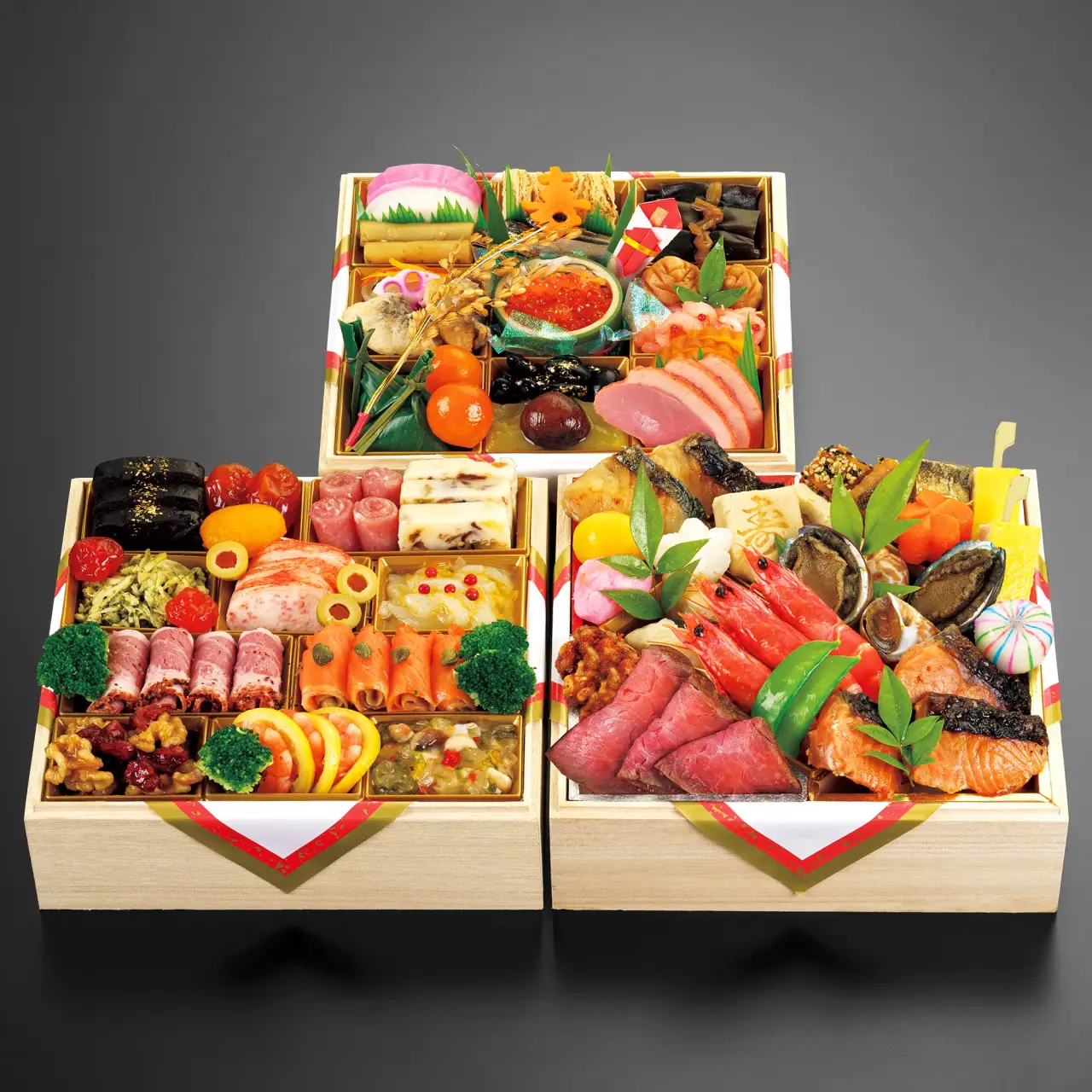 Japanese-Western Three-tier Box