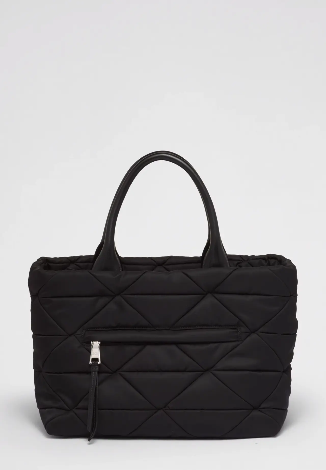 Small Re-Nylon padded tote bag 1BG436 RDJN F0002 V OOO