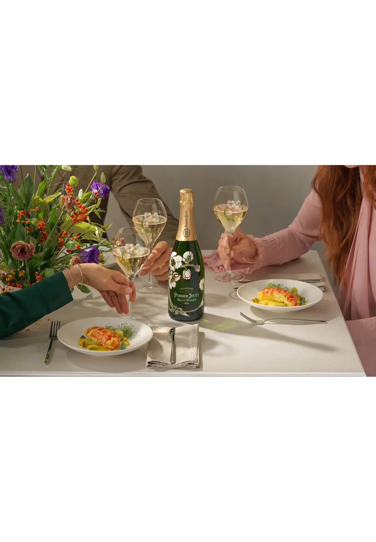 ペリエ ジュエ ベル エポック 2016 グラス2脚セット エコロジカル ボックス by マルシン・ルサック 750ml