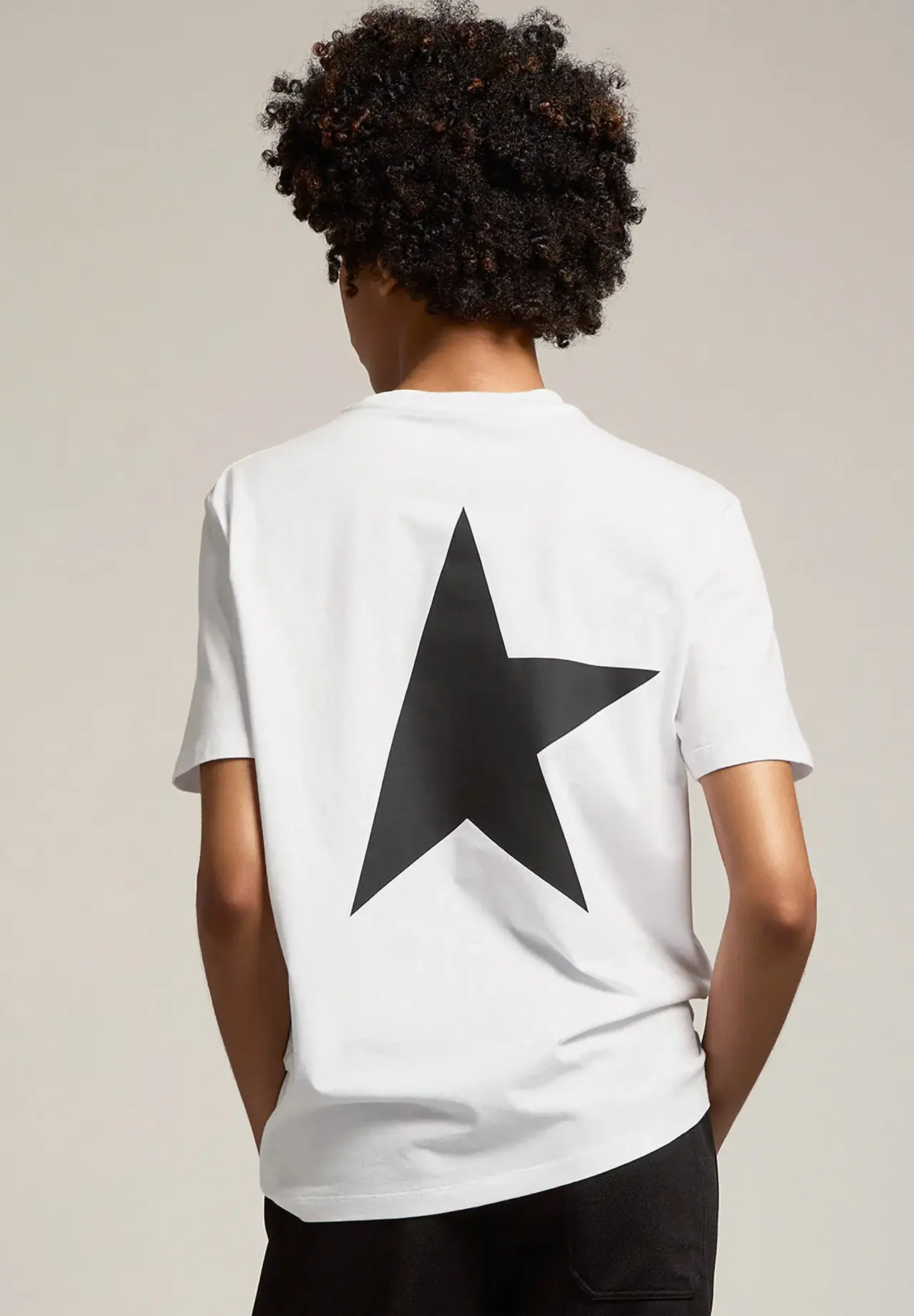 Star系列T恤（白色）（黑色撞色Logo）
