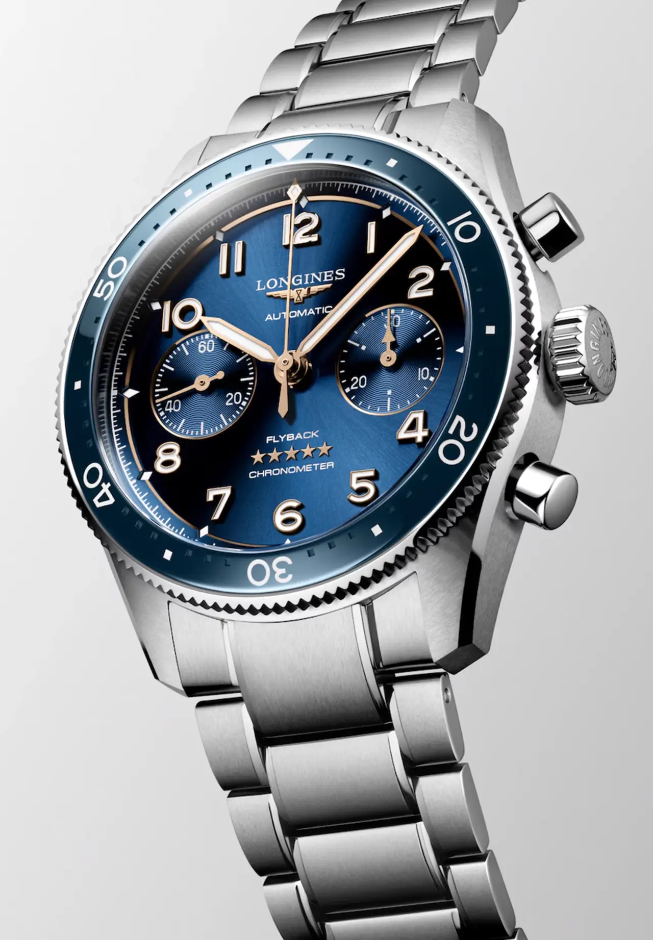 浪琴 先行者系列 飞返计时腕表（Flyback）42mm
