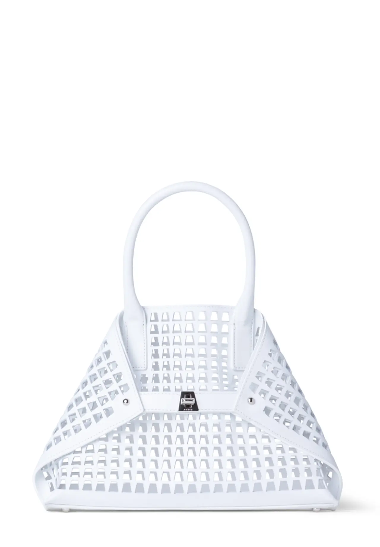 Ai Mini Messenger Bag Trapezoid Laser Cut | Matsuya Ginza