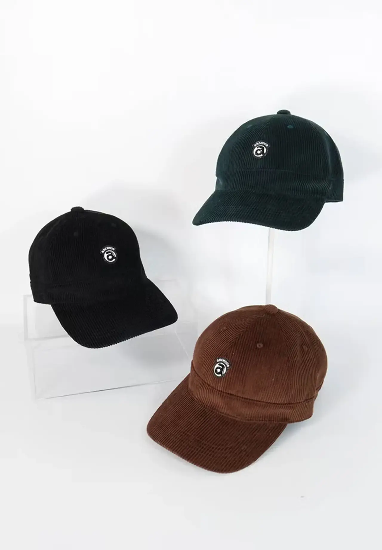 Corduroy cap