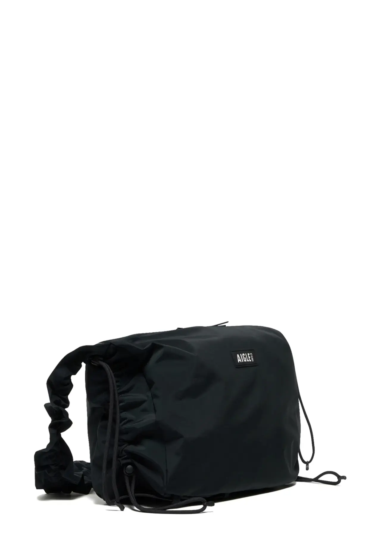 Water-repellent Ribbon Shirring Packable 2-Way Shoulder Bag