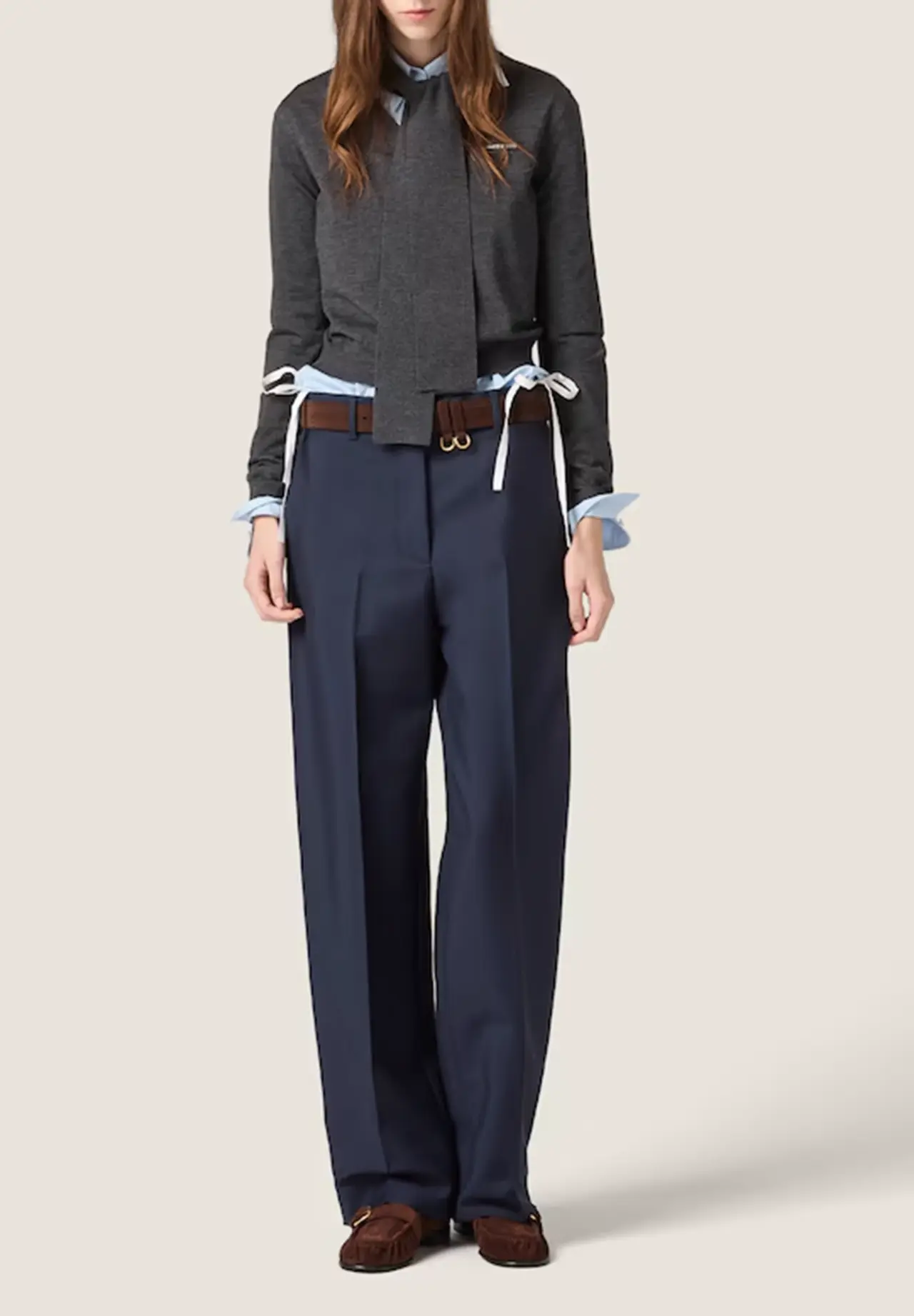 Stretch Wool Trousers