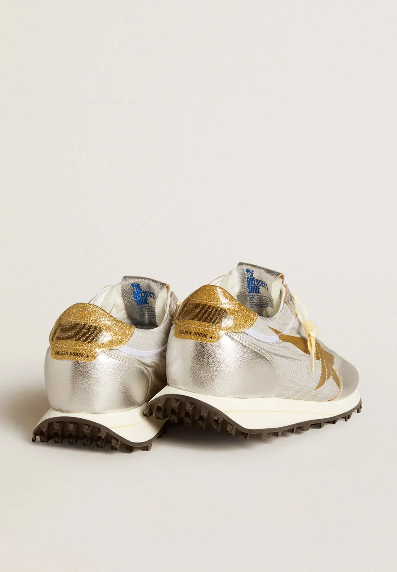 Marathon Women’s Ripstop Nylon Upper (Silver) & Gold Star