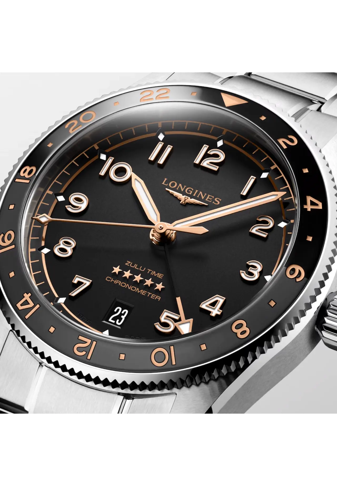 Longines Spirit Zulu Time 39mm | Matsuya Ginza