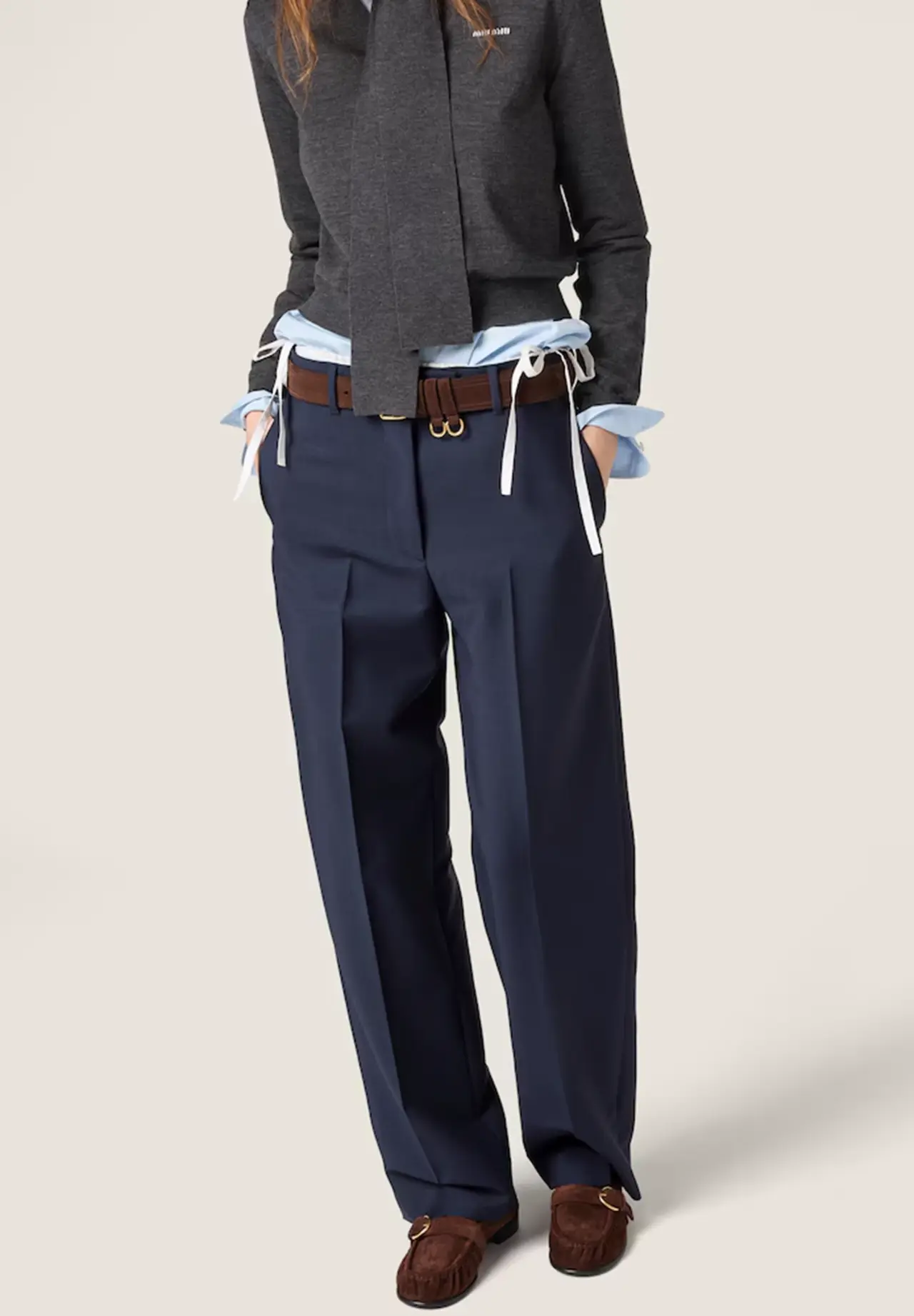 Stretch Wool Trousers