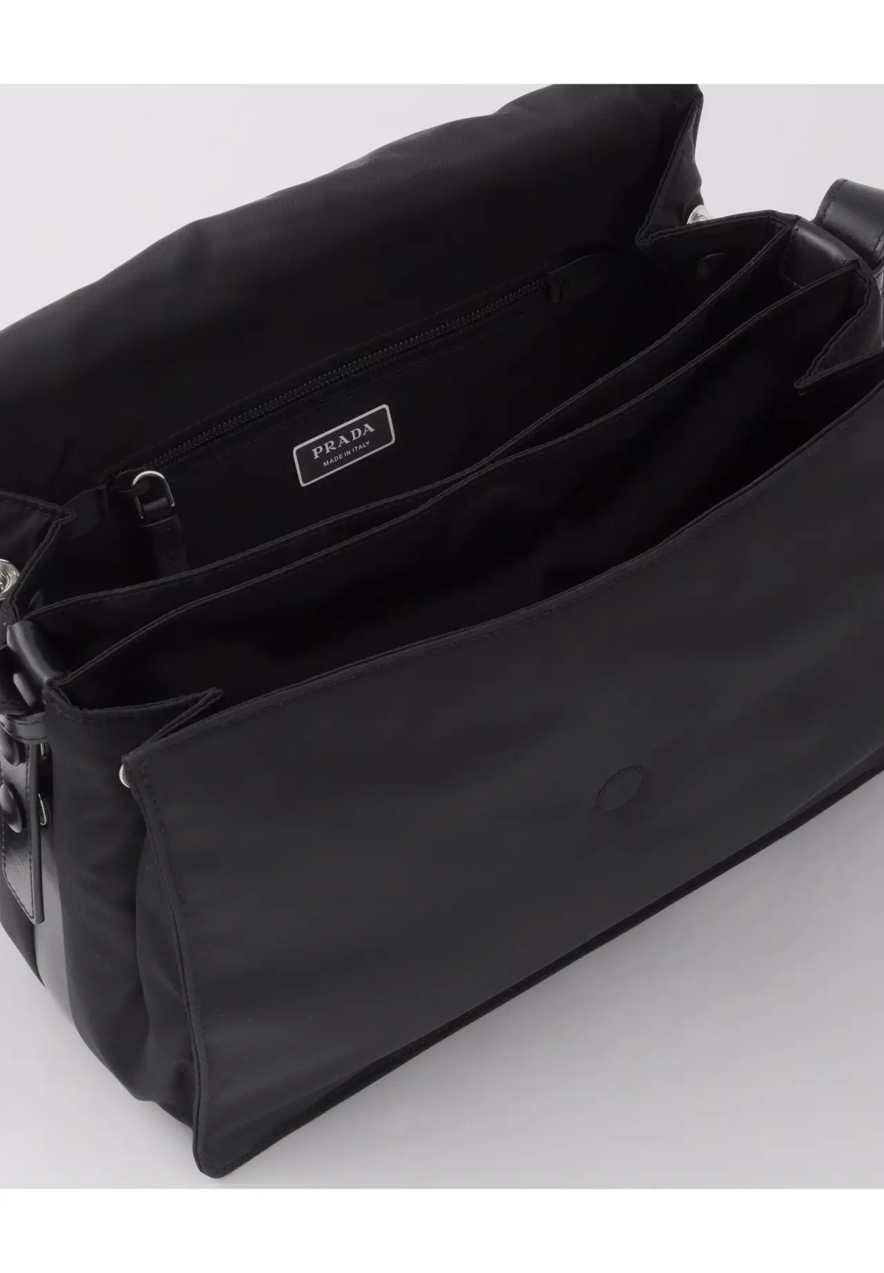 Medium Padded Re-Nylon Shoulder Bag