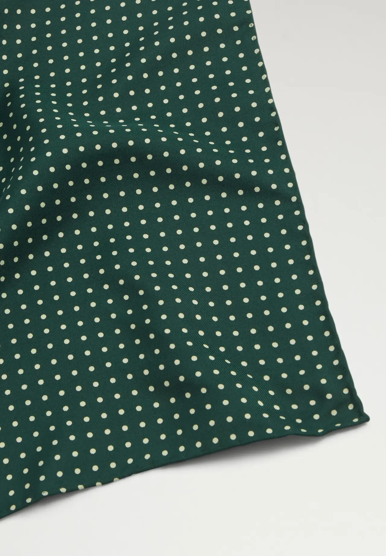 Silk Polka Dot Screen Print