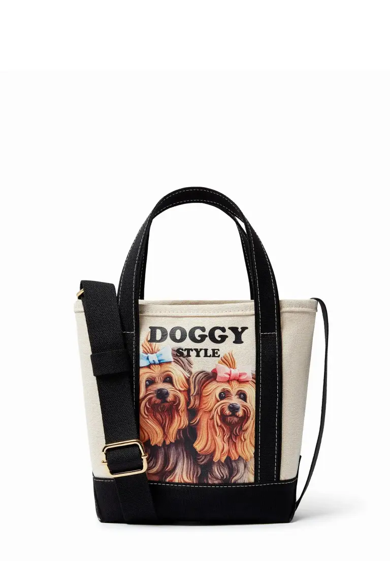x Jeff Koons Doggy Style Crossbody Tote Bag