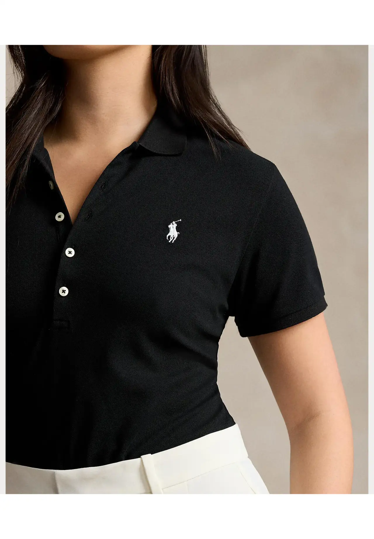 POLO RALPH LAUREN スリム フィット ストレッチ ポロシャツ | Matsuya
