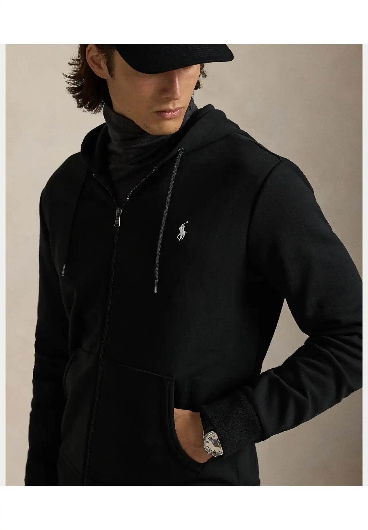 POLO RALPH LAUREN ダブルニット フルジップ フーディ | Matsuya Ginza