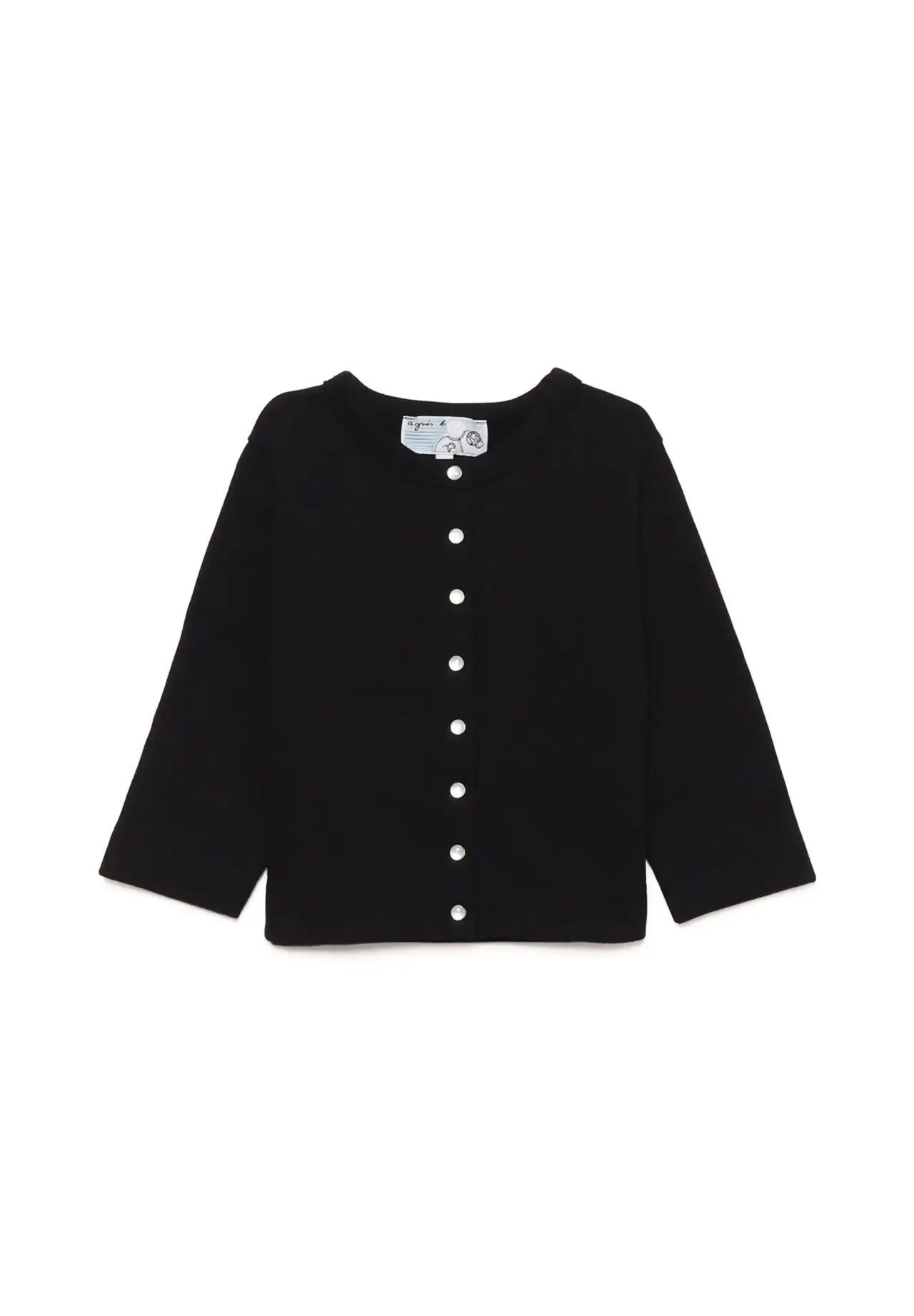 Baby Cotton Long Sleeve Cardigan Pression