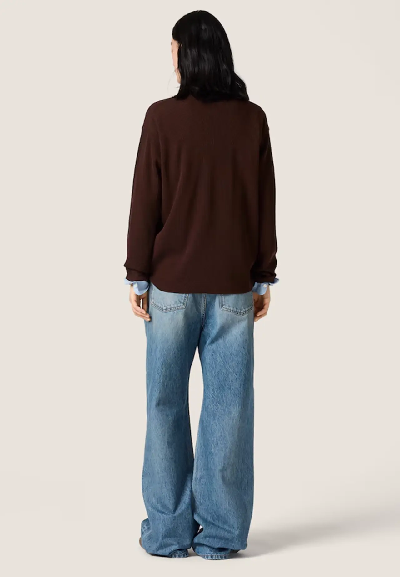 Wool Polo Sweater