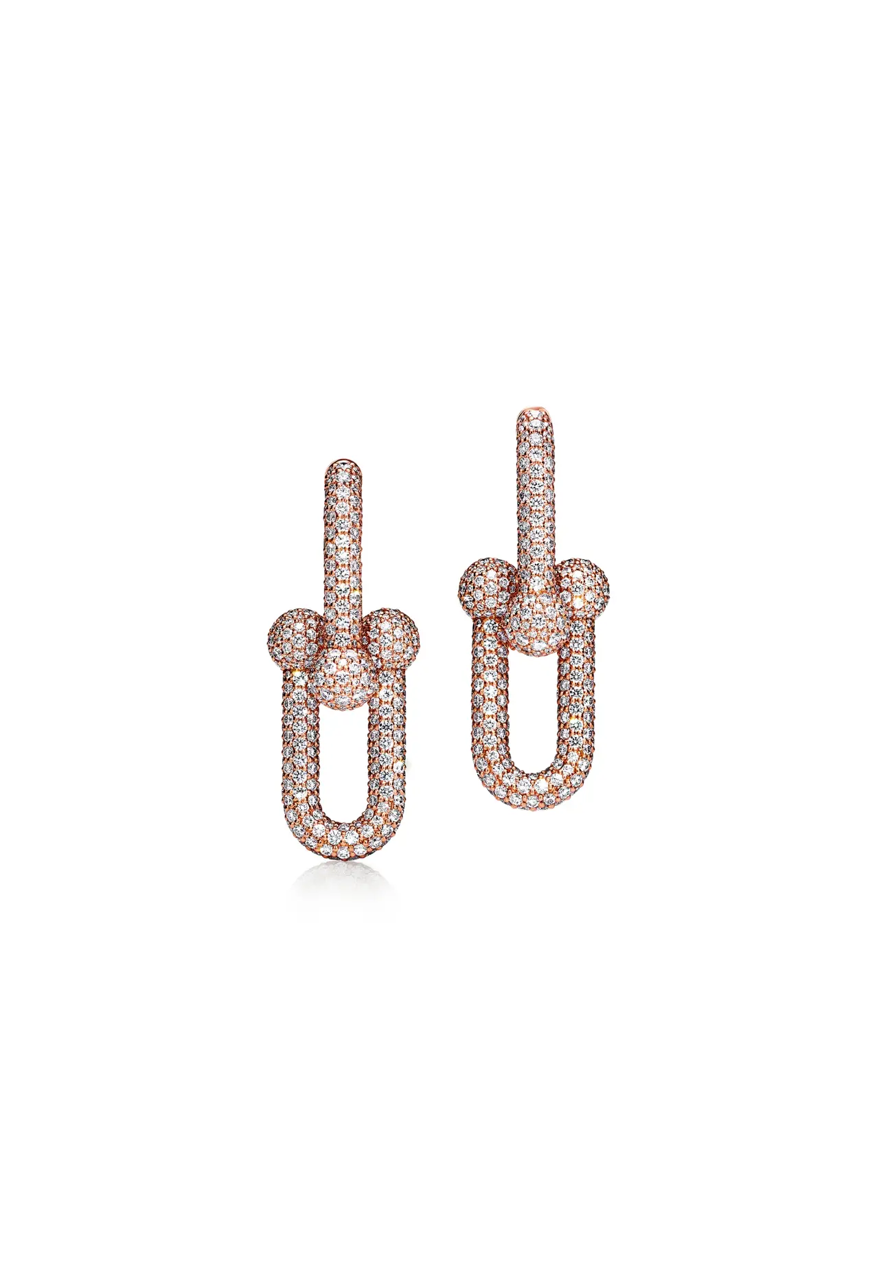 Tiffany Hardware 大号链环耳环