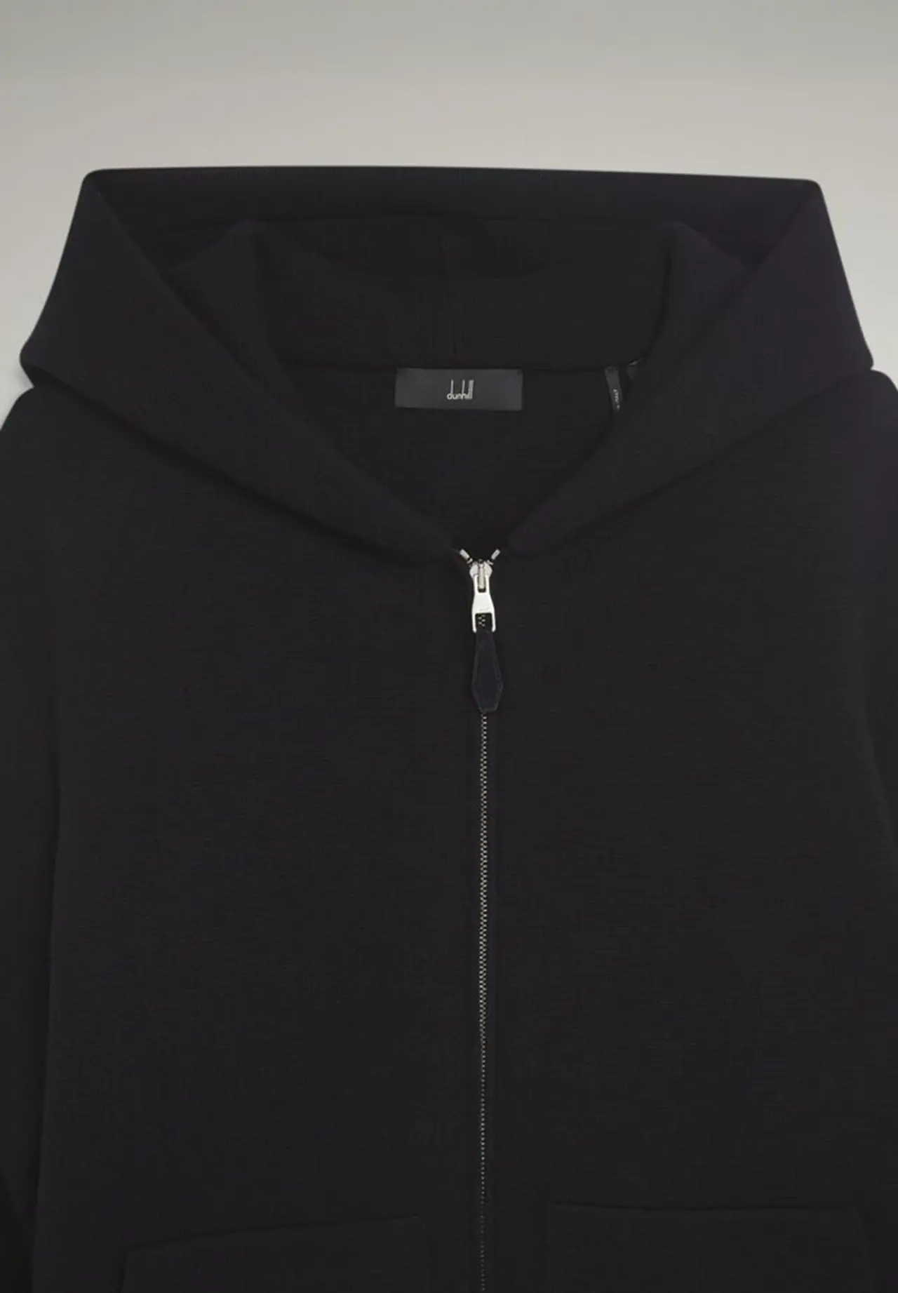 As Luxury 棉质羊绒 拉链连帽衫
