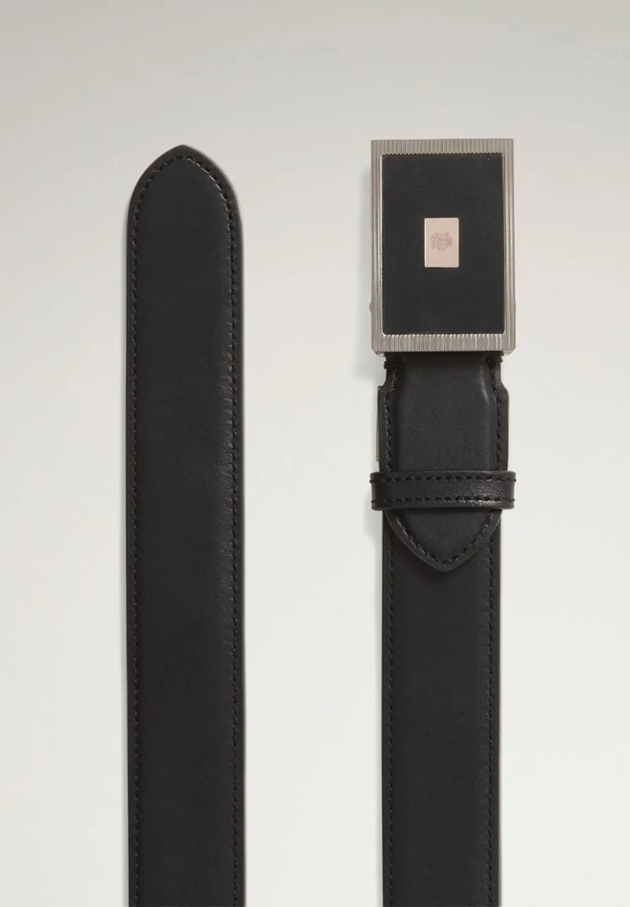 32MM AUTOMATIC LEAD BUCKLE SMOOTH LEATHER BELT, R