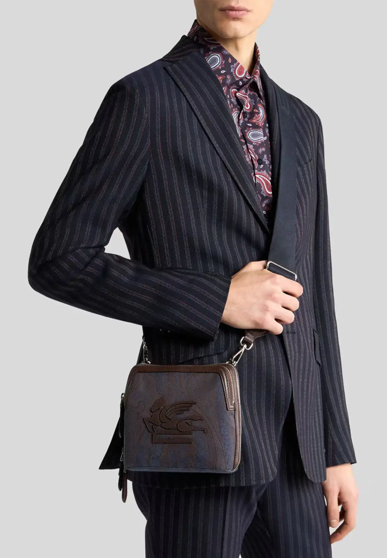 ESSENTIAL Jacquard Crossbody Bag
