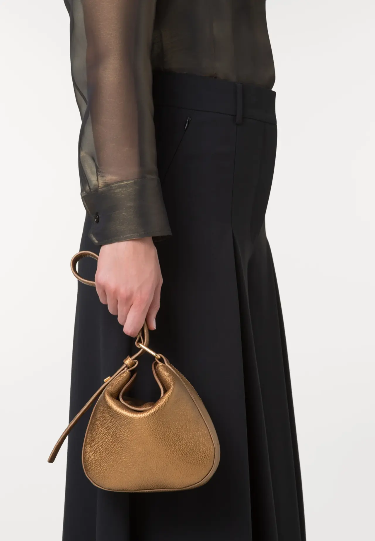 Anna Micro Hobo Bag