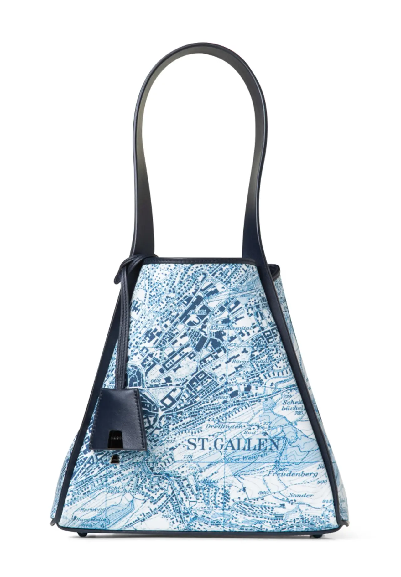 Alex Small Bag St. Gallen Map Print | Matsuya Ginza