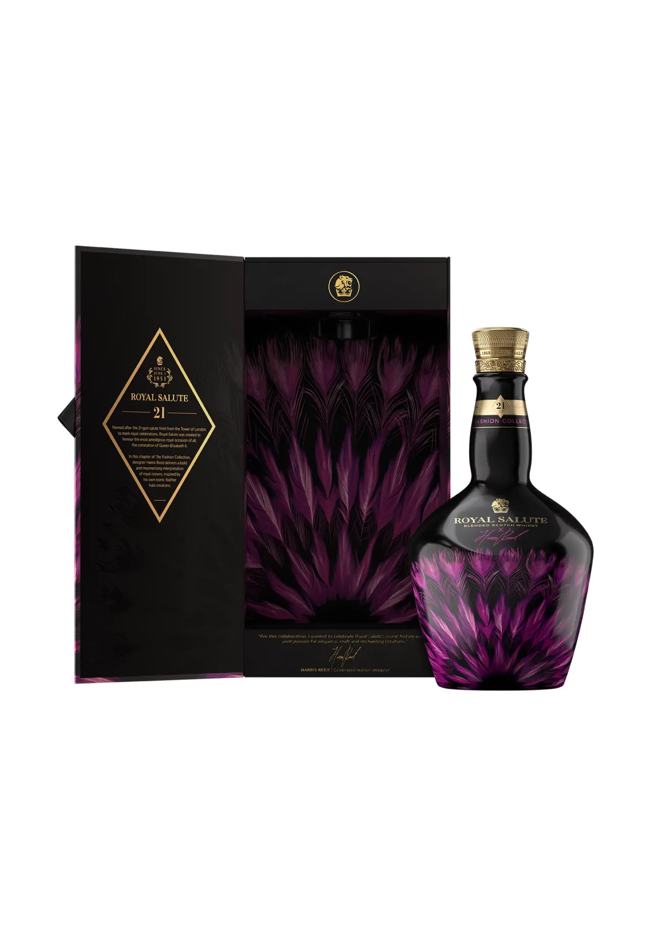 ローヤルサルート21年 ハリス・リード エディション パープル 700ml