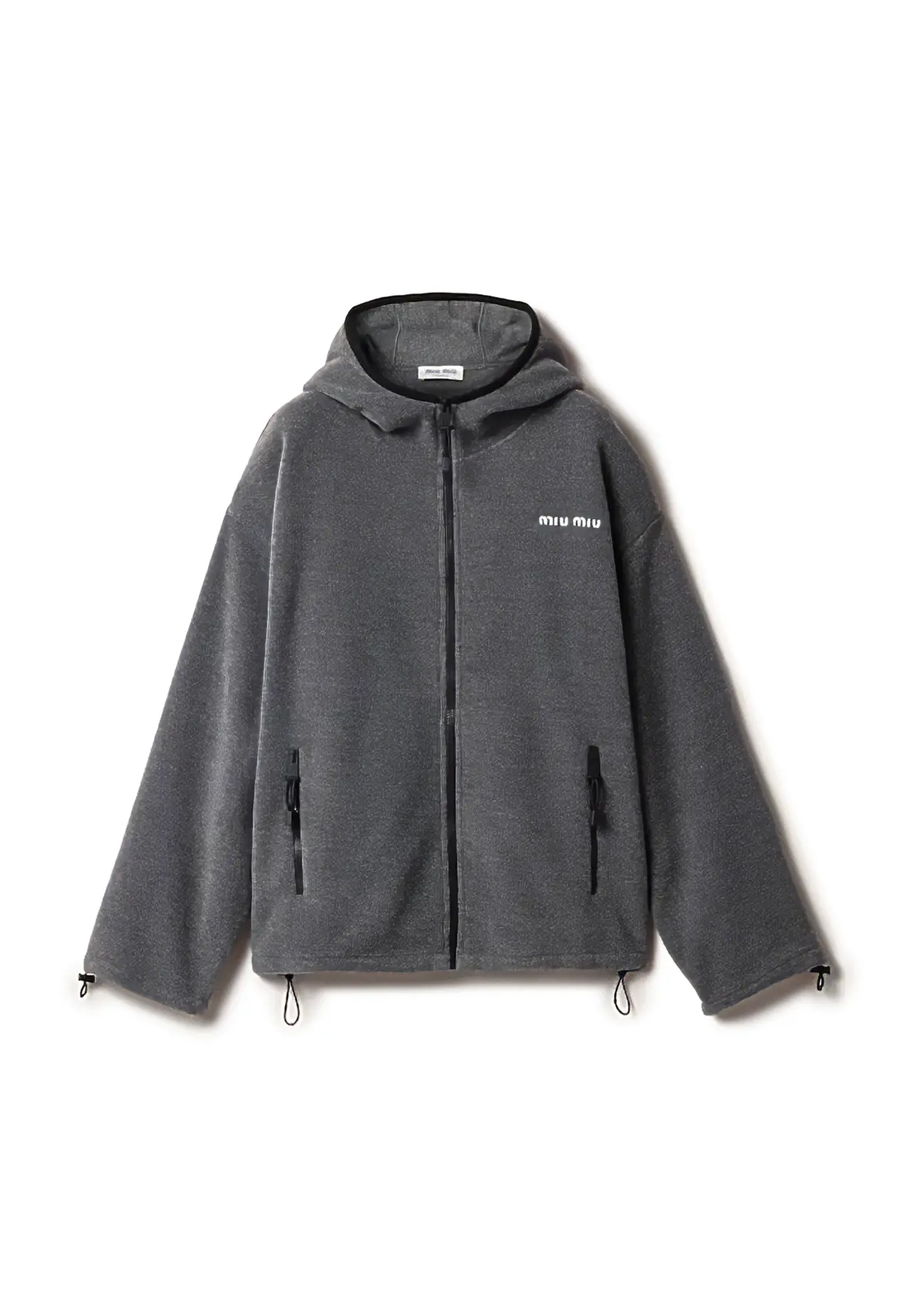 Fleece Zip-Up Hoodie Jacket