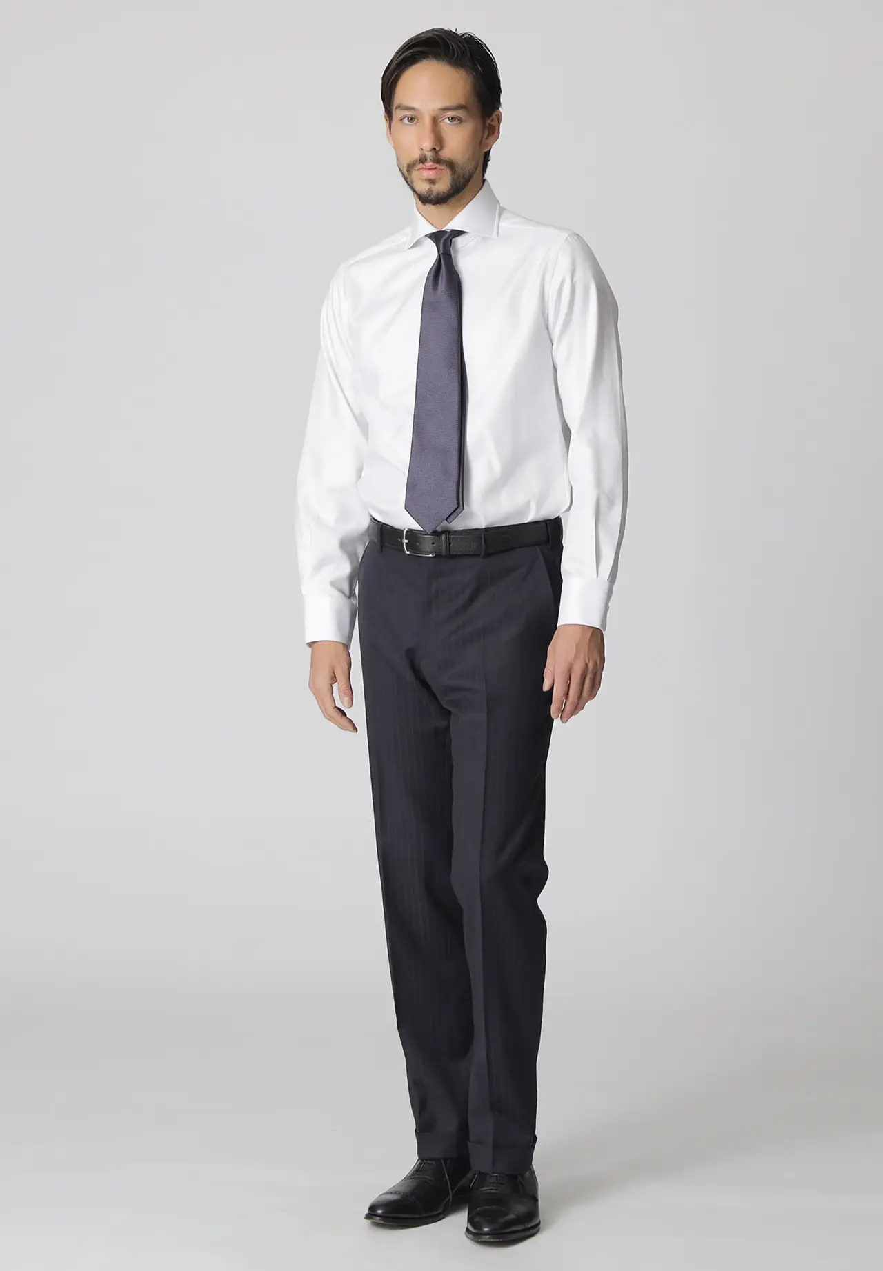 QUINTESSENTIAL Egyptian Cotton French Twill Dress Shirt